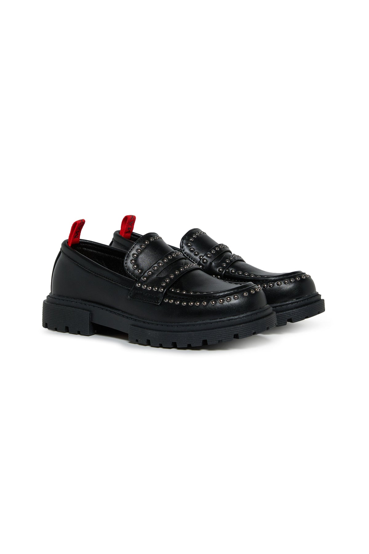 Studded moccasins