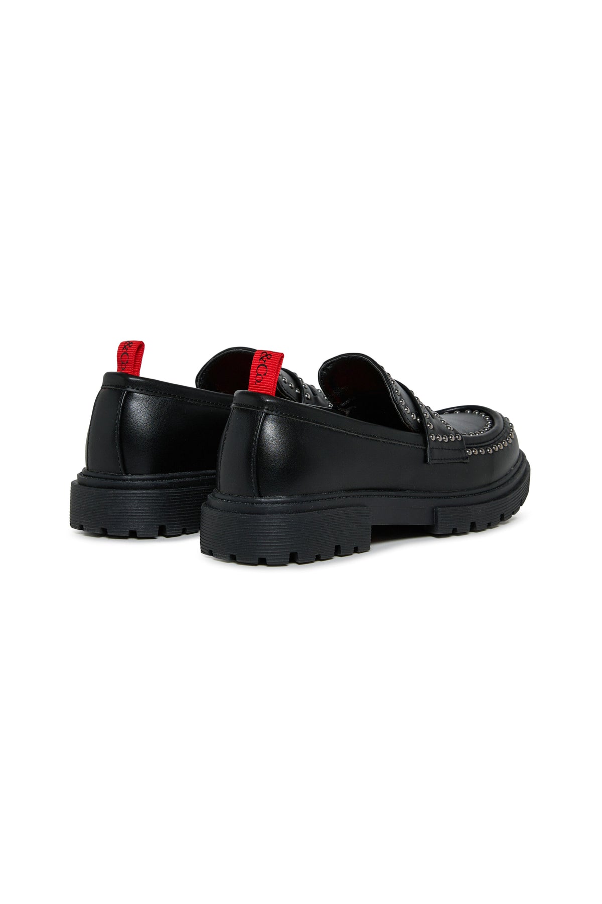 Studded moccasins
