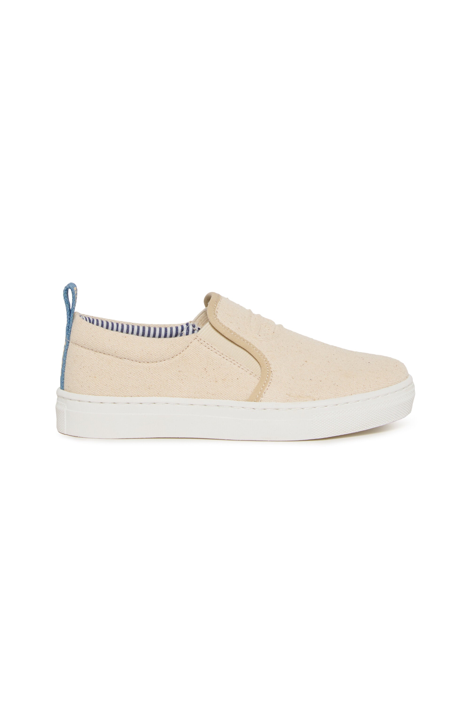 Slip-on sneakers with logo