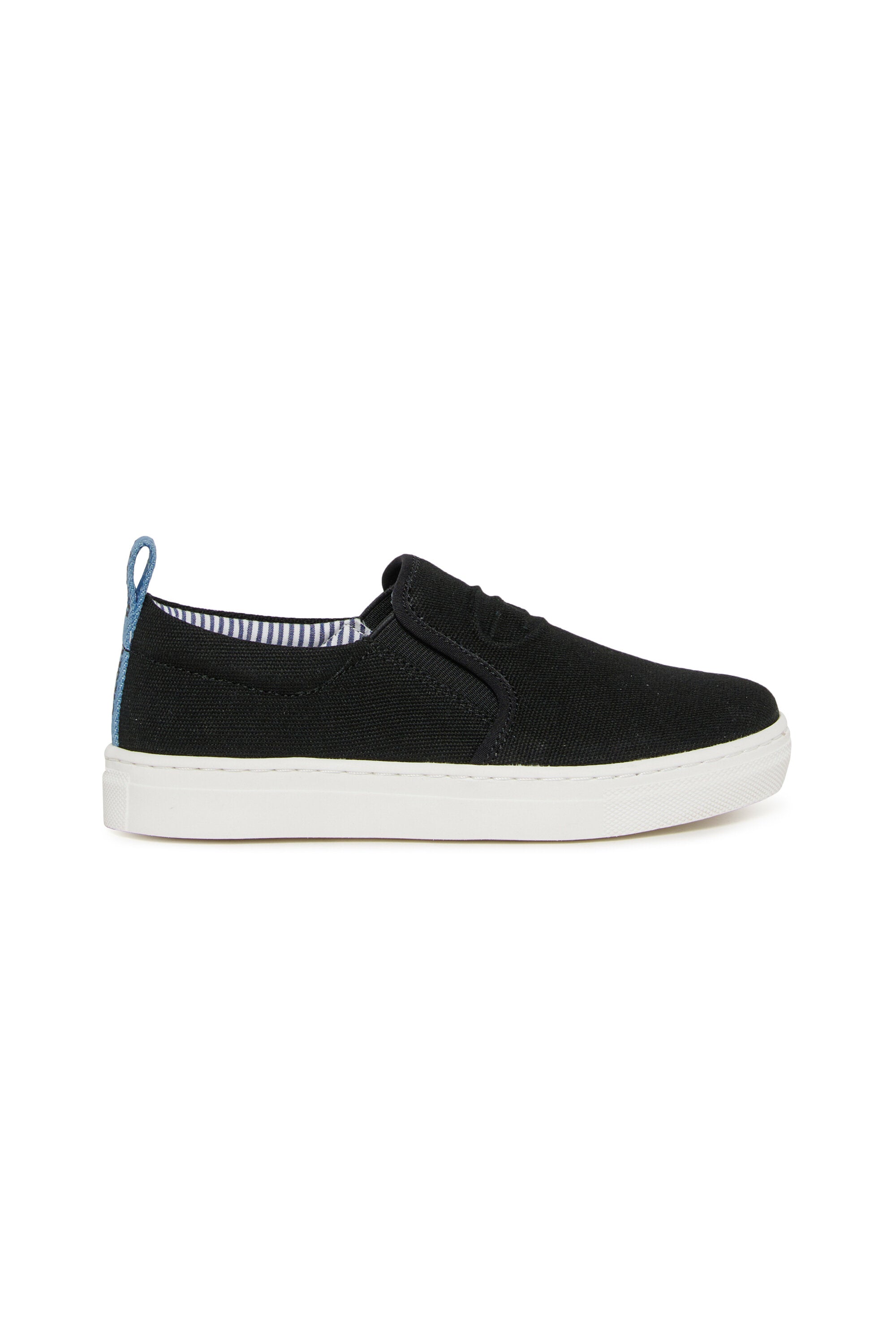 Slip-on sneakers with logo