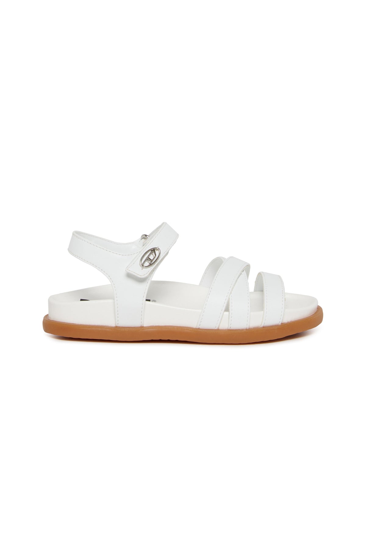 Sandals with logo