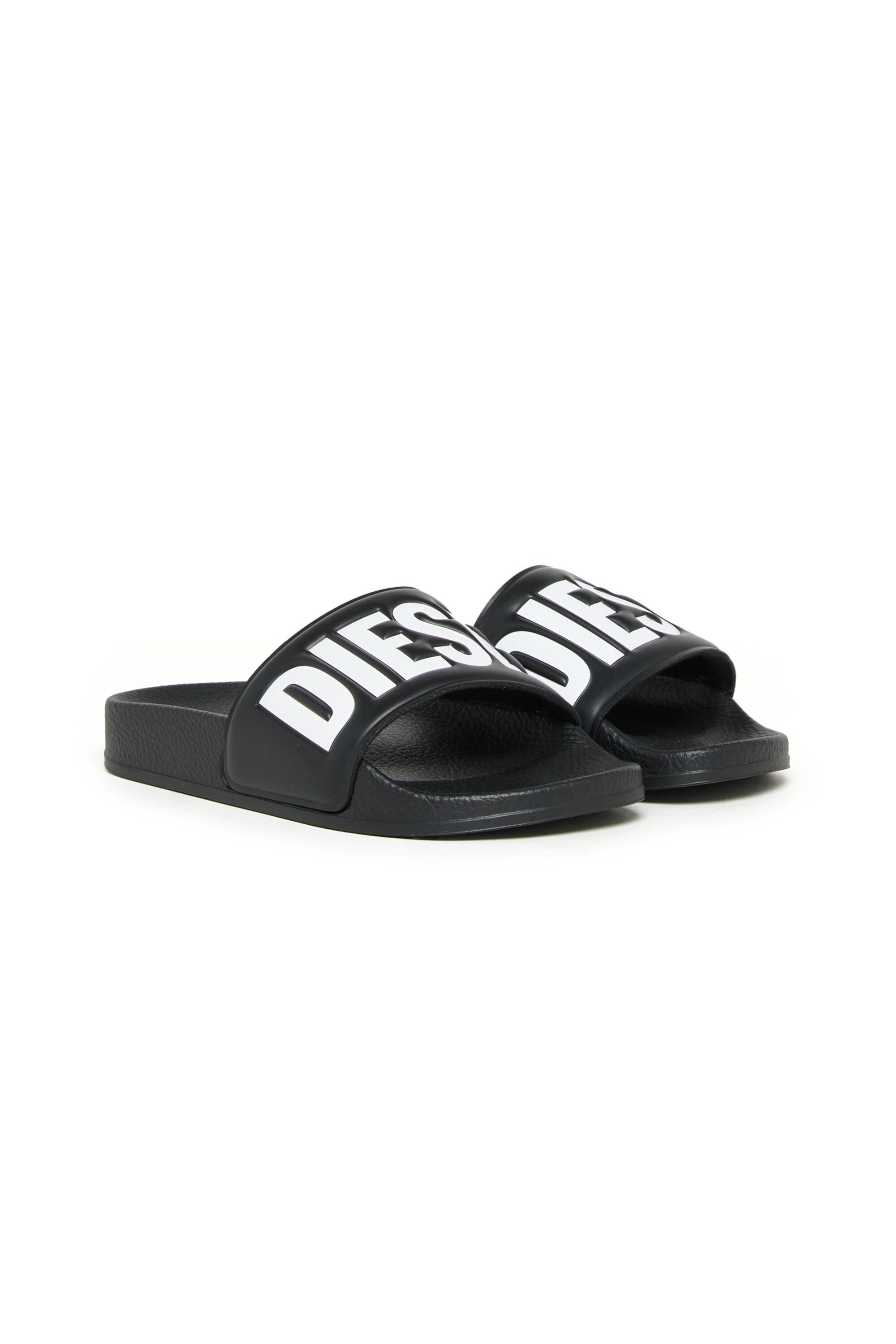 Slides with logo