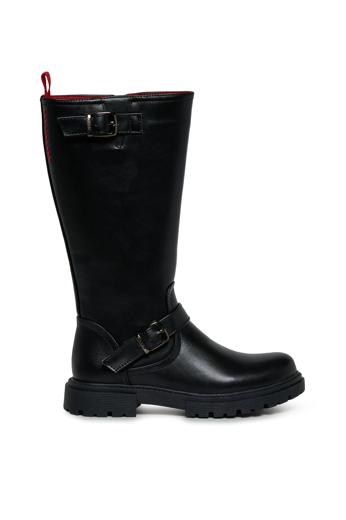 Boots with buckles