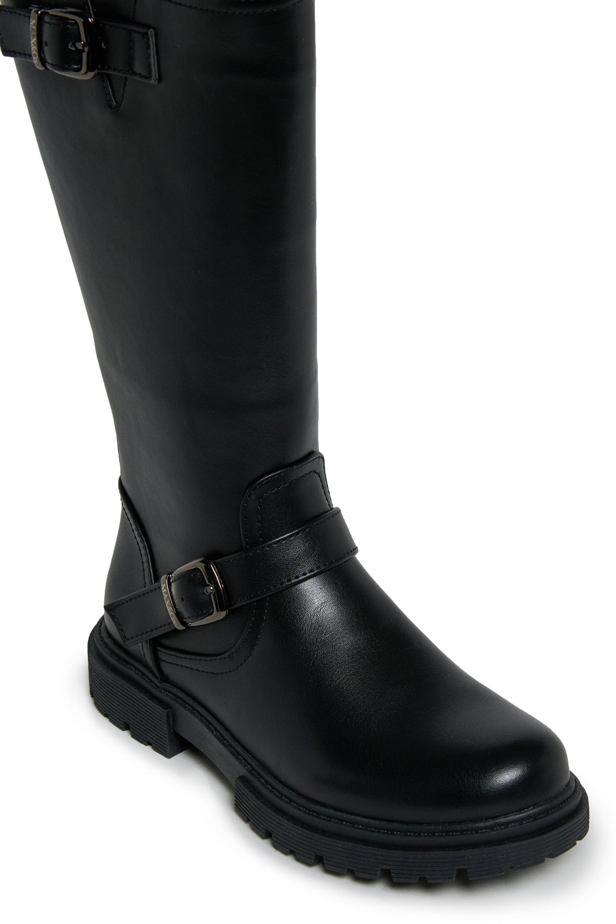 Boots with buckles