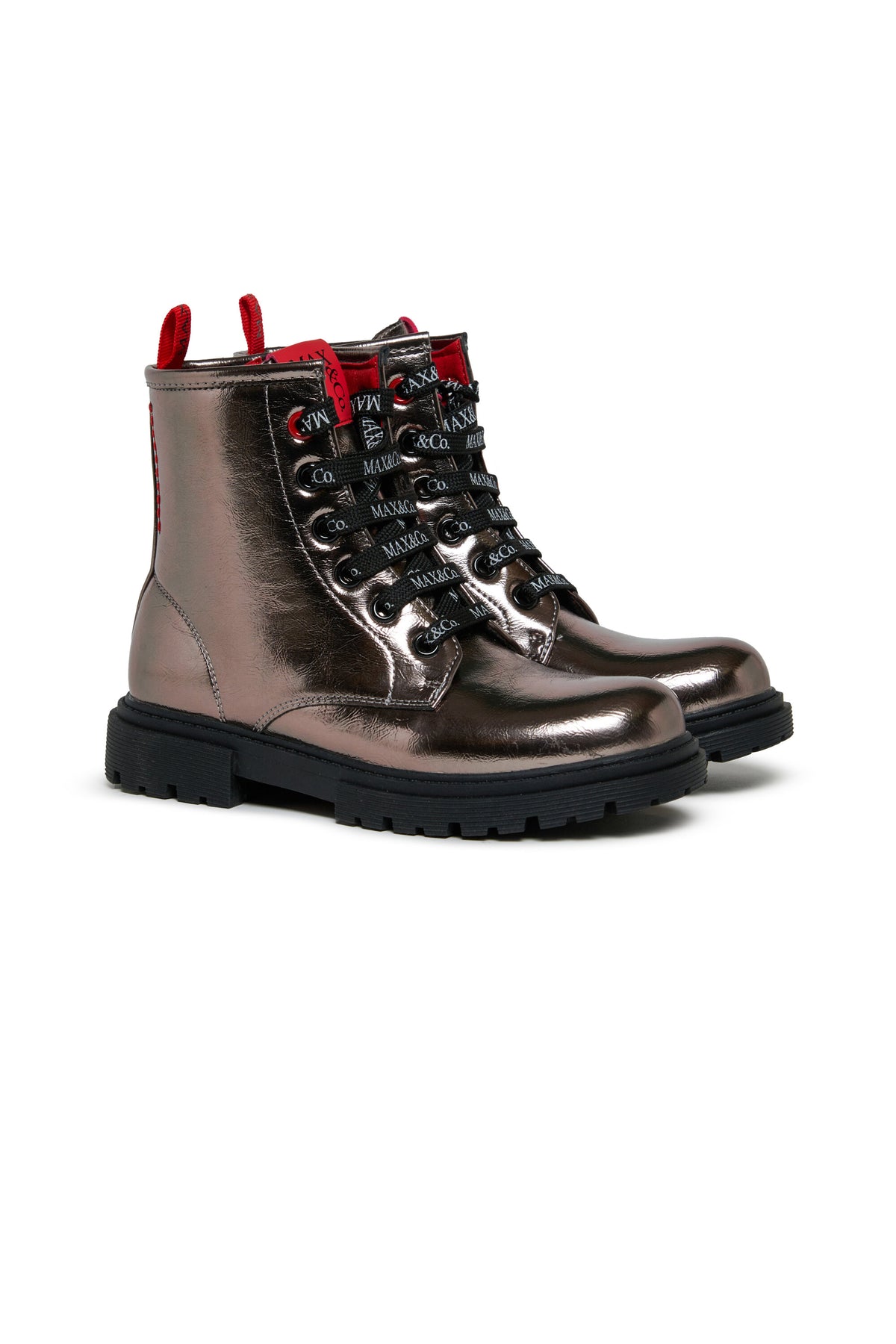 Ankle boots with logo