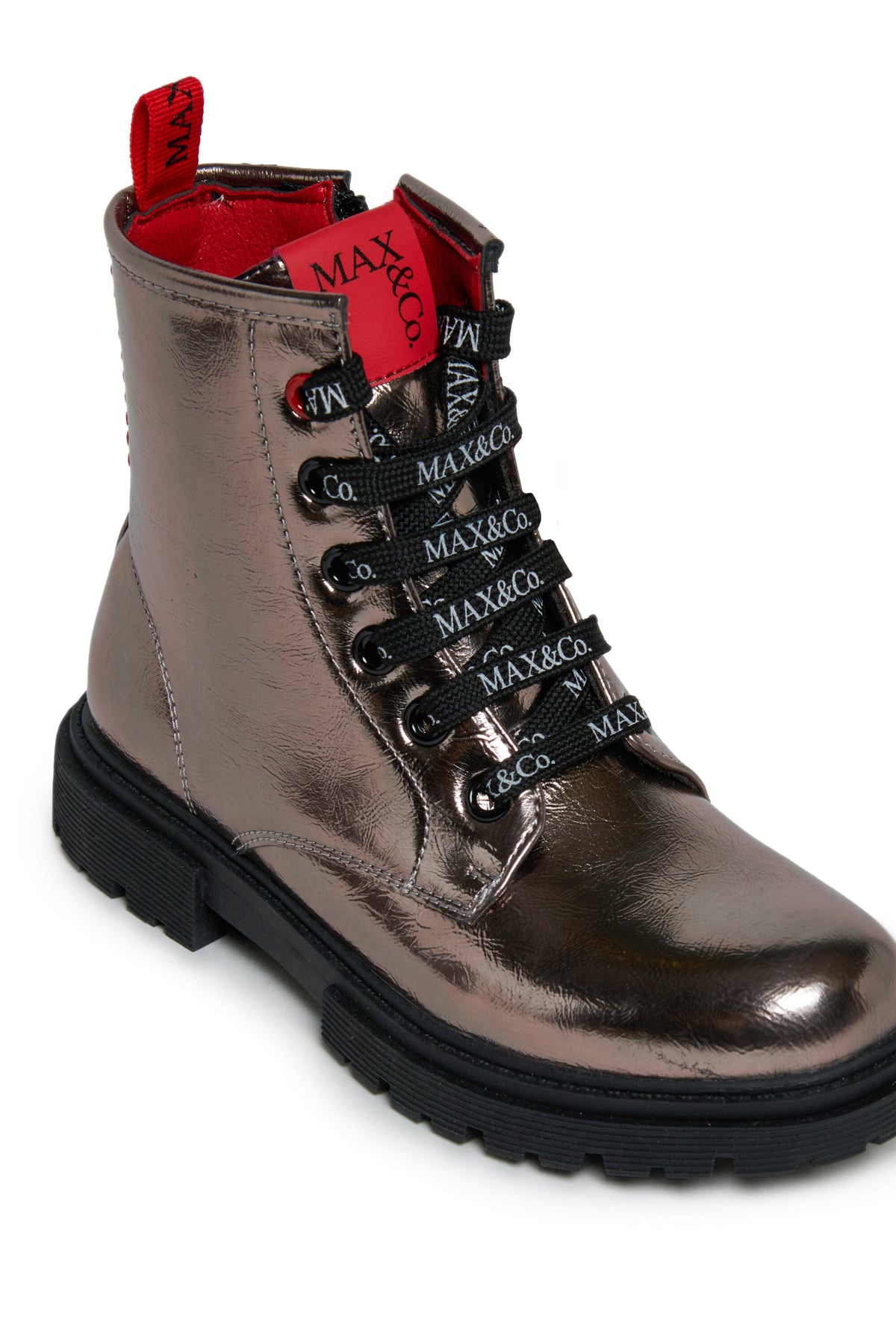 Ankle boots with logo
