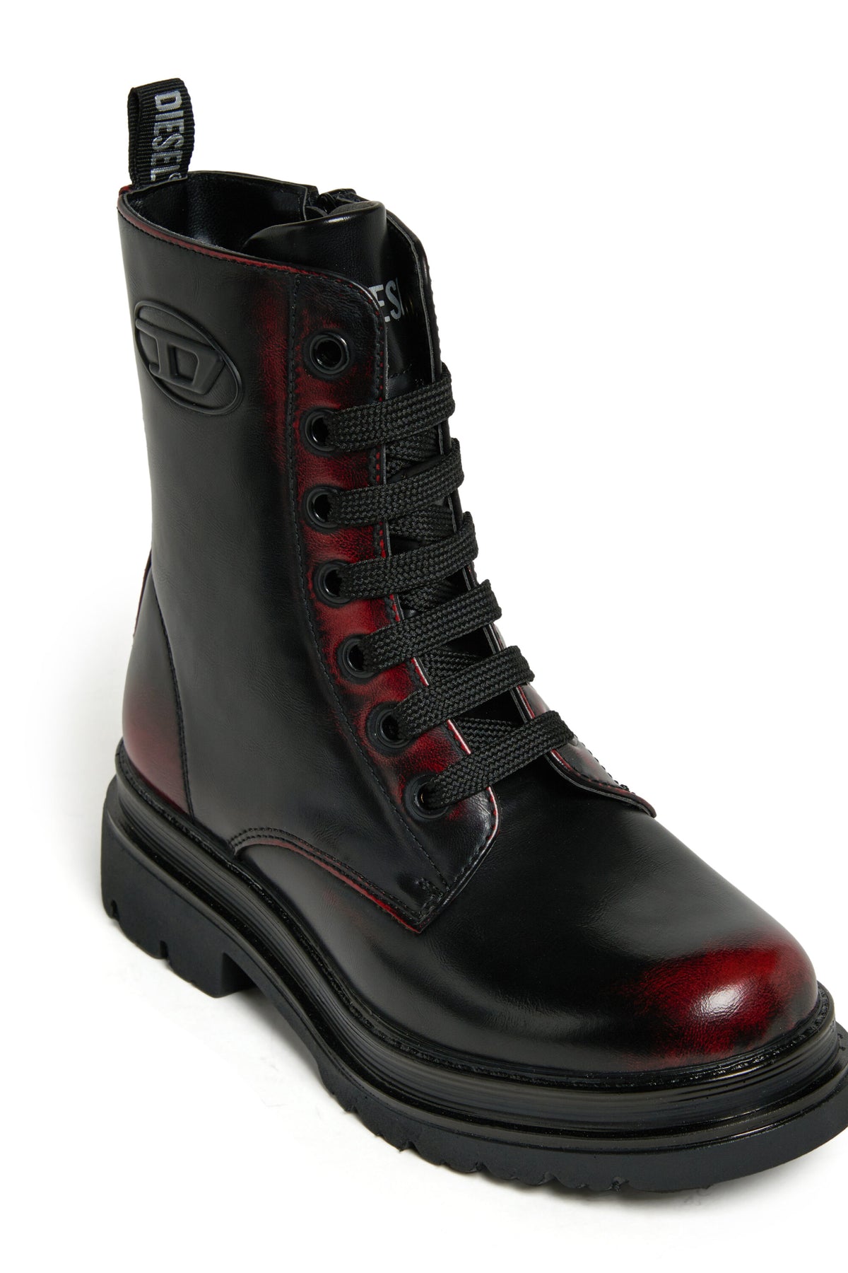 Ankle boots with logo