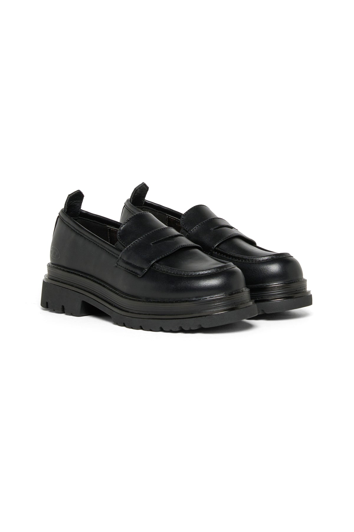 Loafers with logo