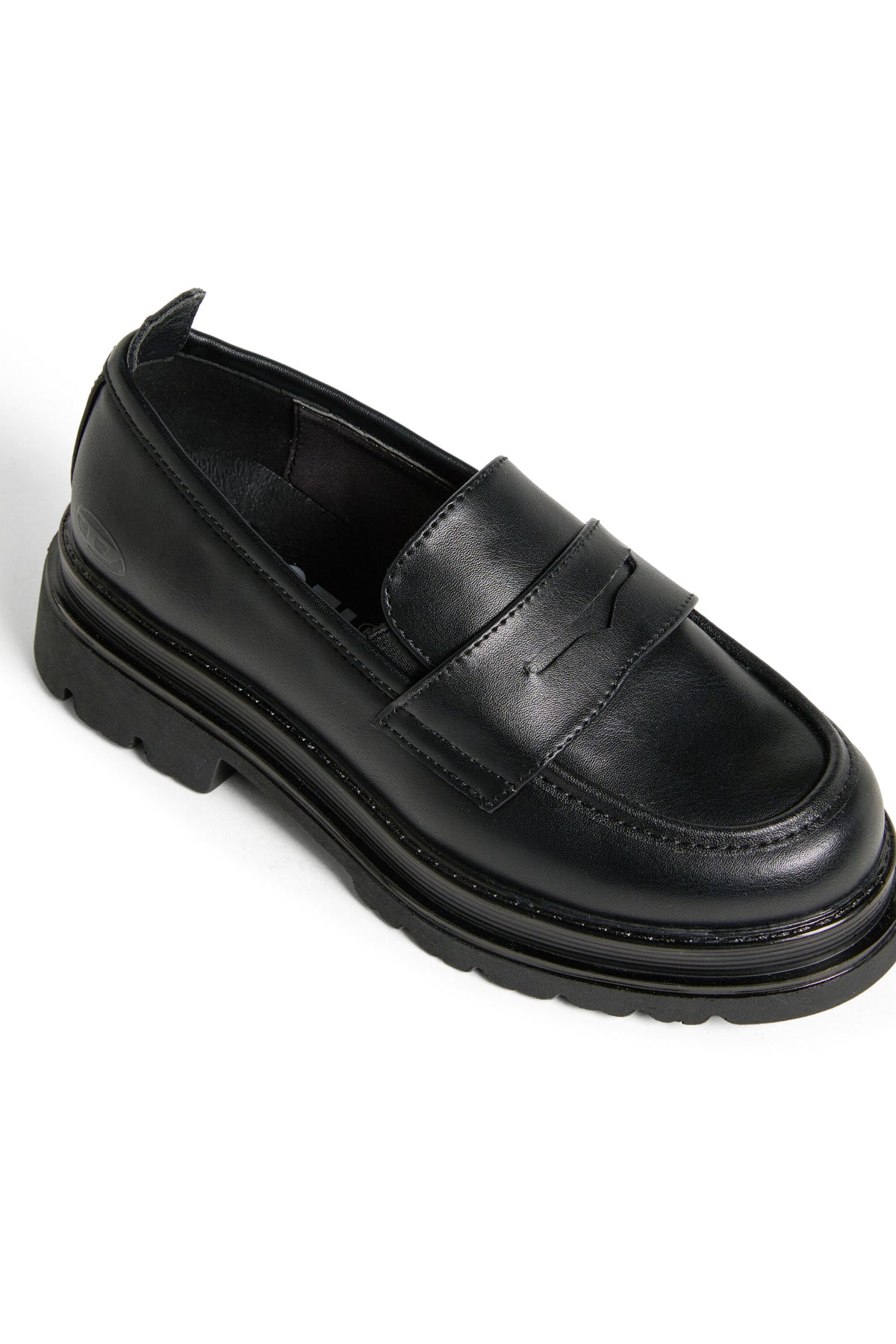 Loafers with logo