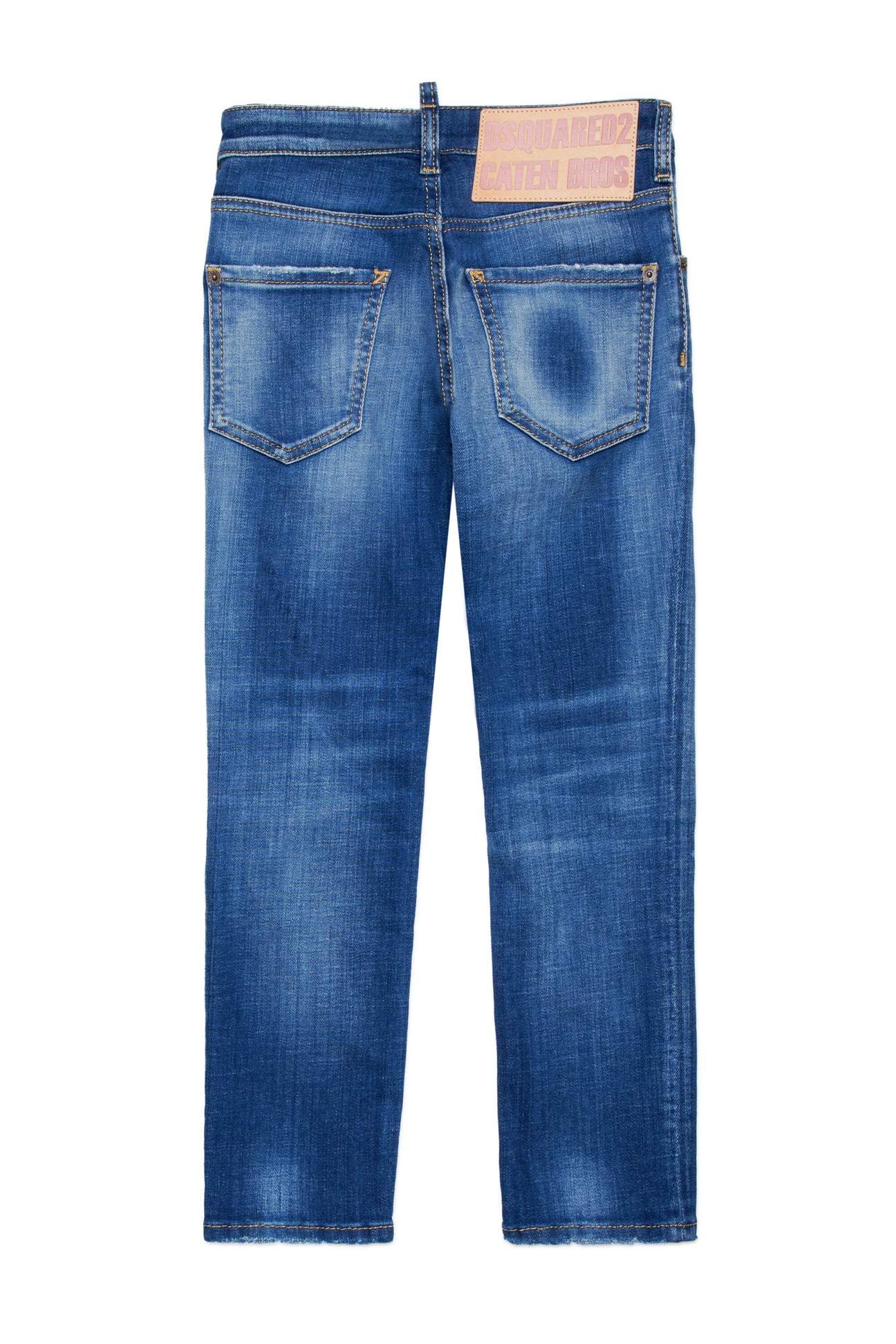 Gradient straight jeans with logo - Clement Gradient straight jeans with logo - Clement