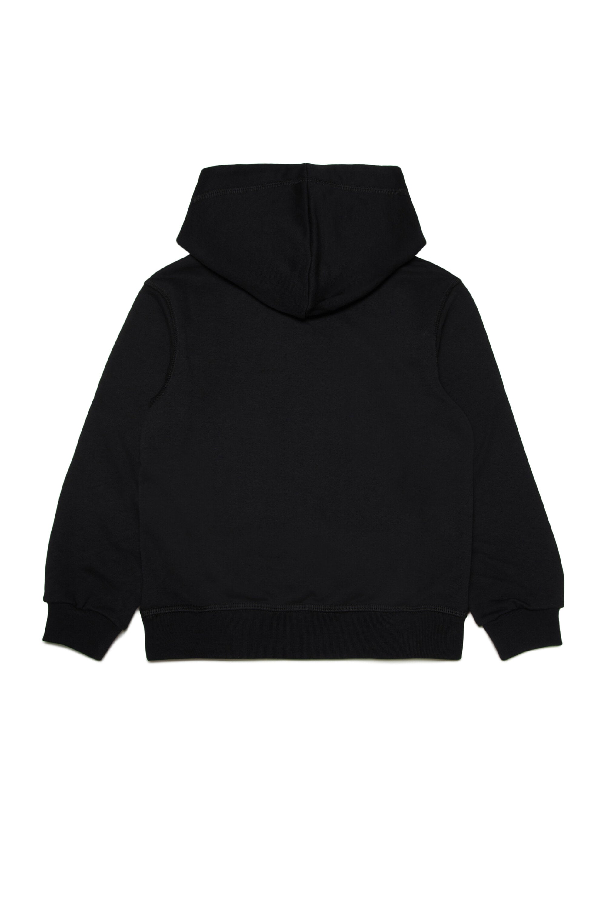Cotton hooded sweatshirt with logo Icon