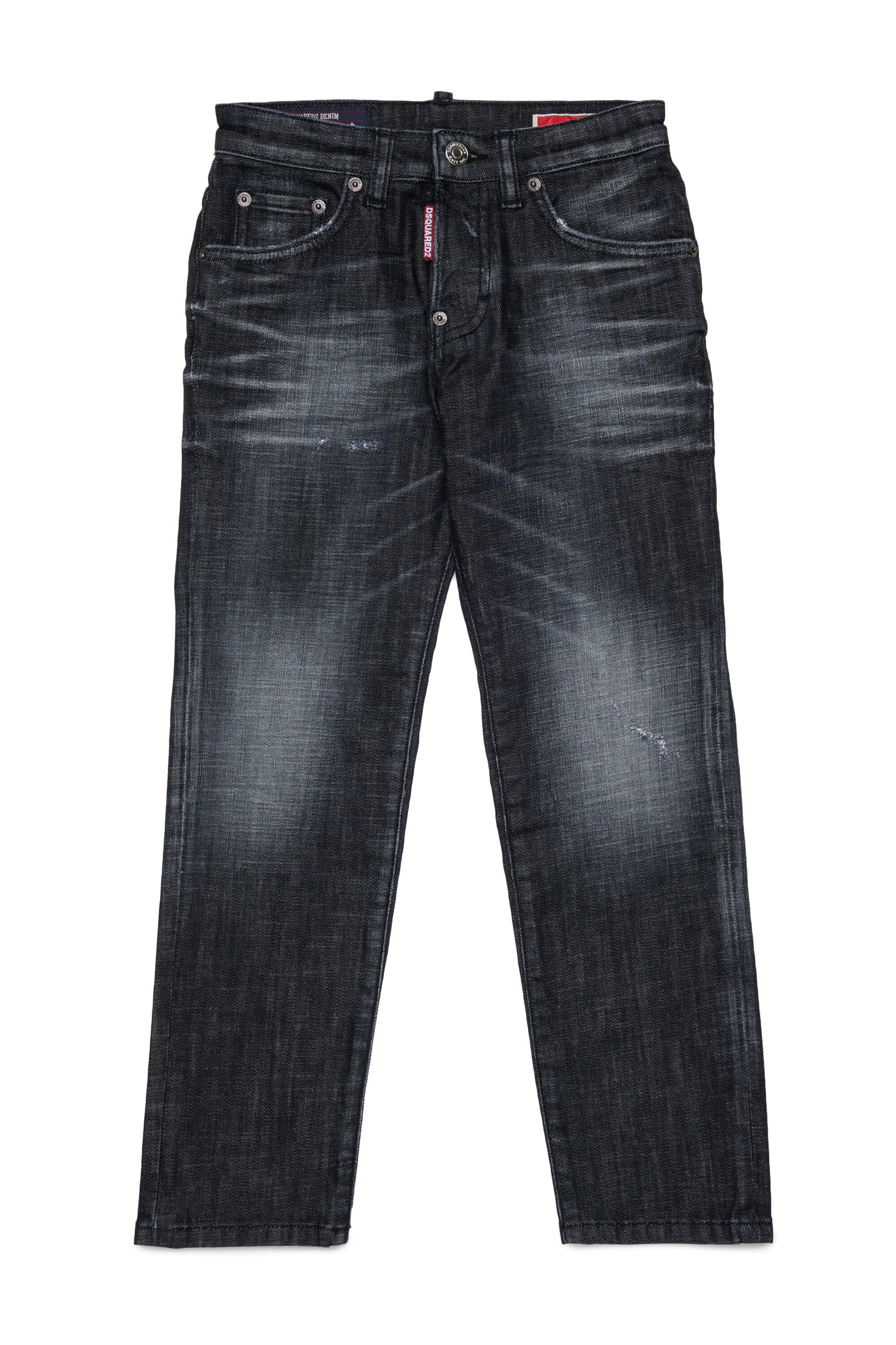 Straight-leg jeans in dark blue wash - Stanislav