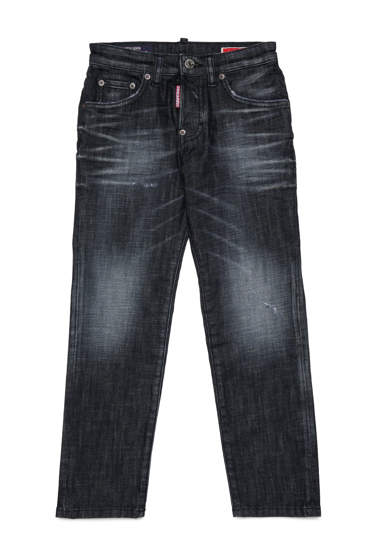 Straight-leg jeans in dark blue wash - Stanislav