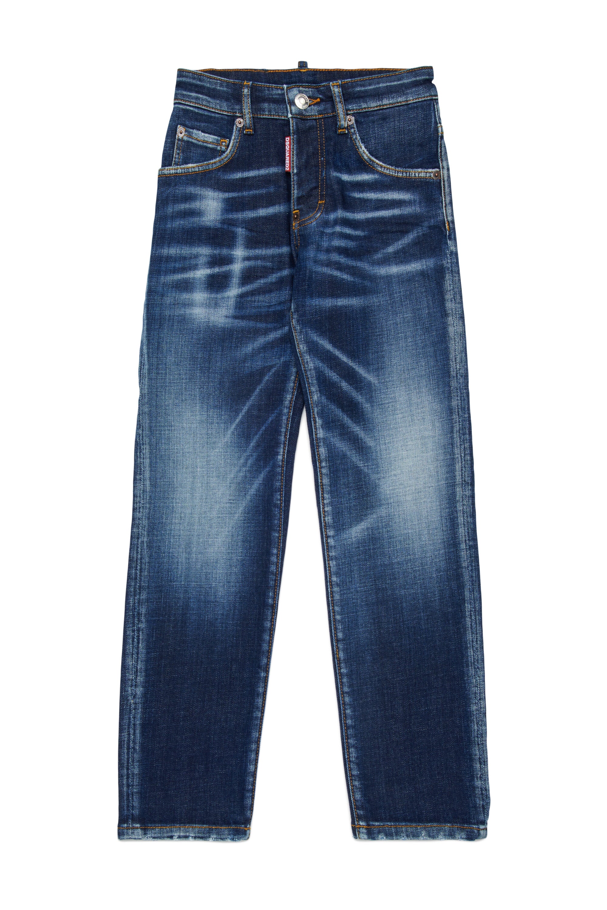 Shaded dark blue regular jeans - Stanislav