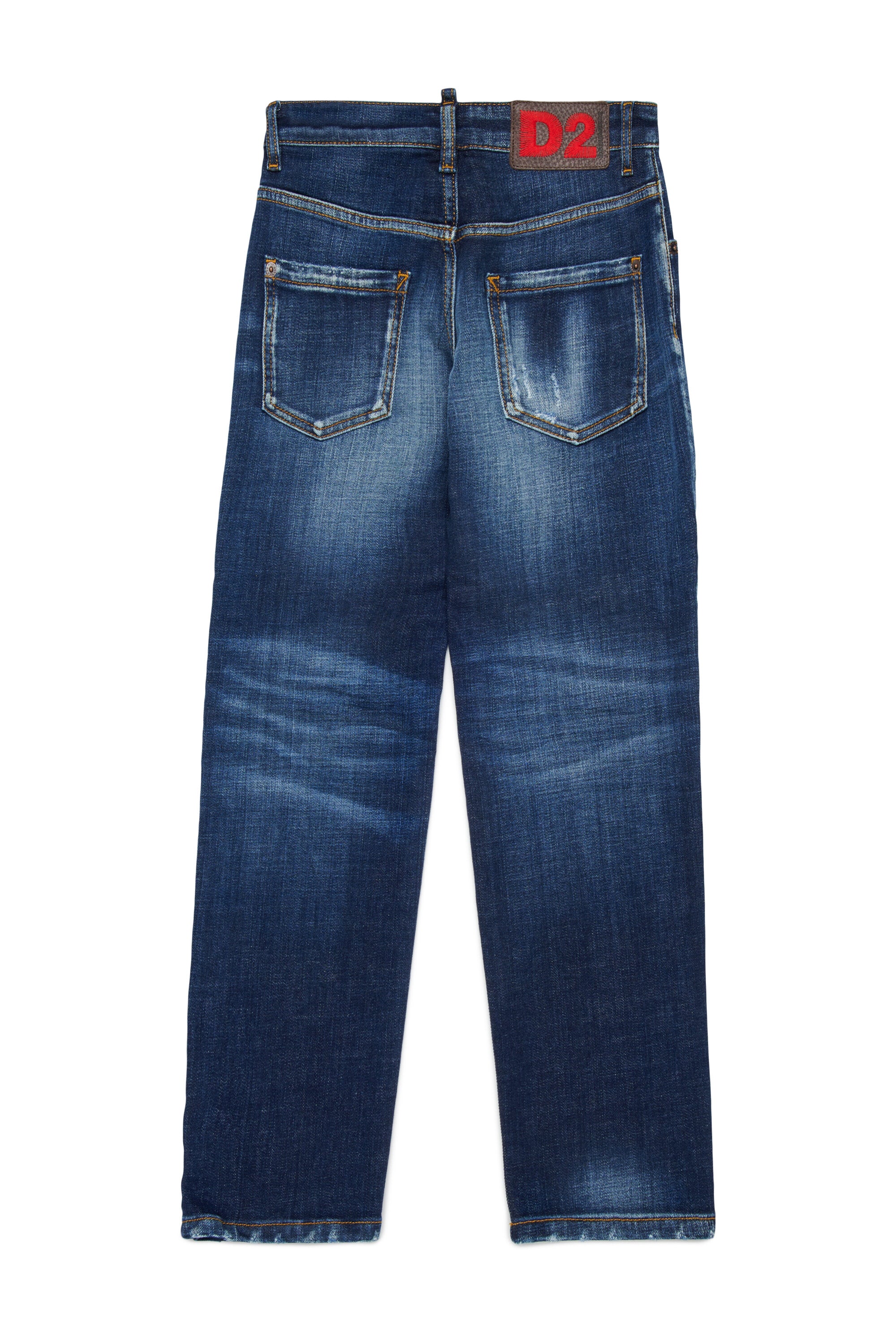 Shaded dark blue regular jeans - Stanislav