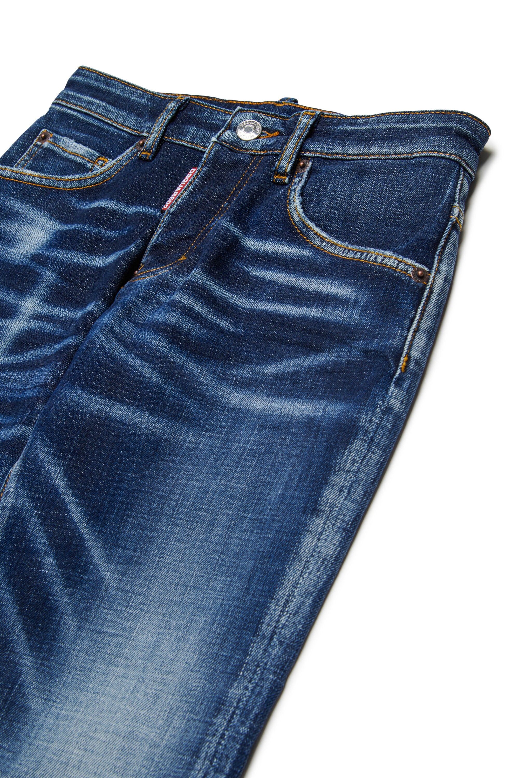 Shaded dark blue regular jeans - Stanislav