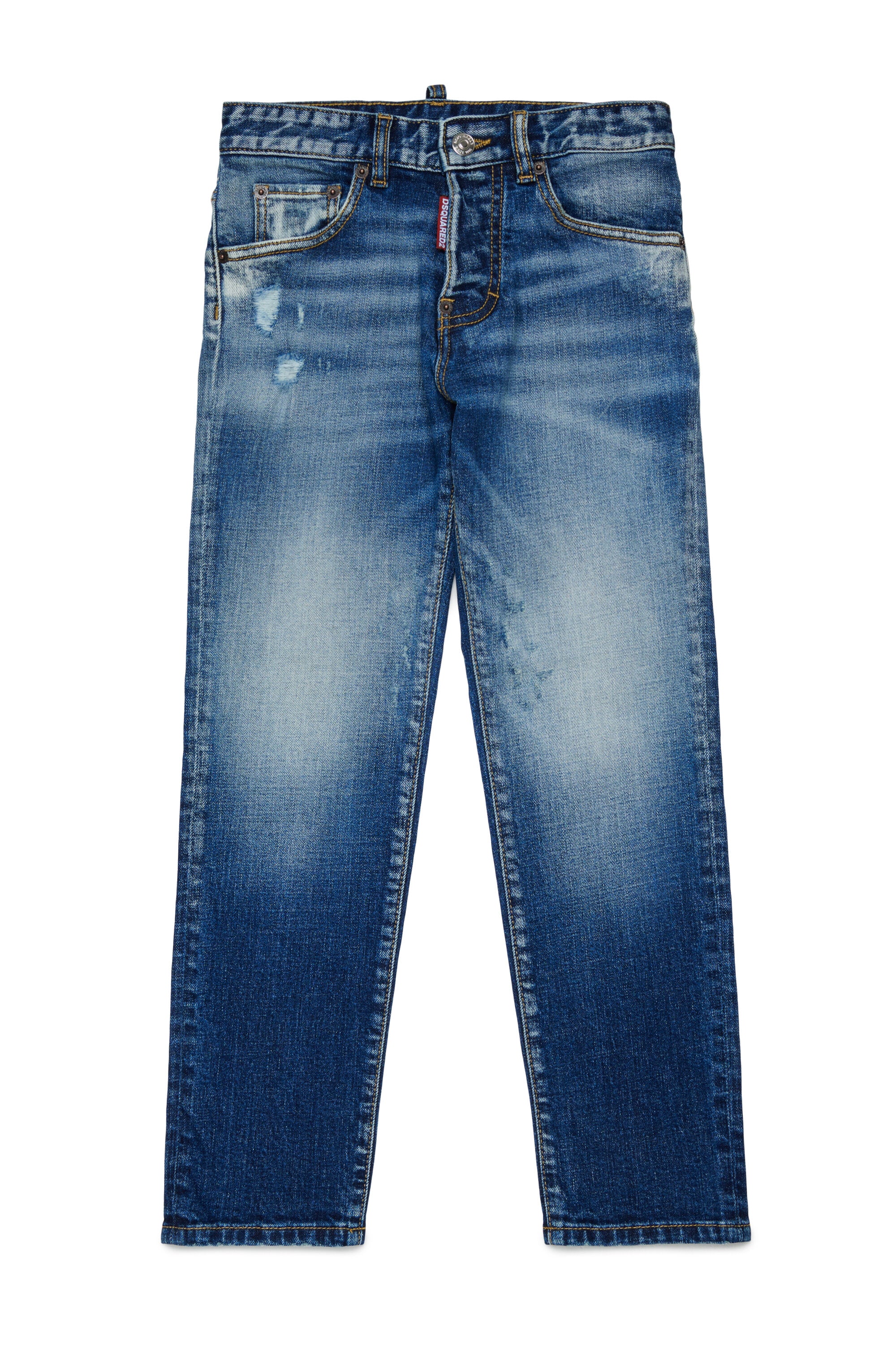 Light blue wash straight jeans - Stanislav