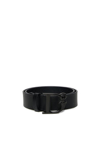 Leather belt with D2 buckle