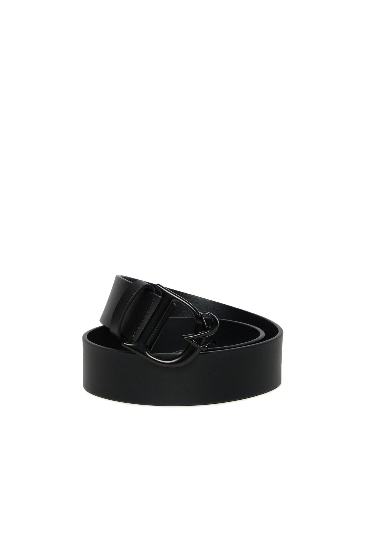 Leather belt with D2 buckle Leather belt with D2 buckle