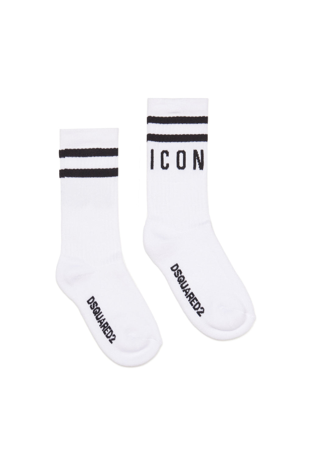 White socks with Icon logo