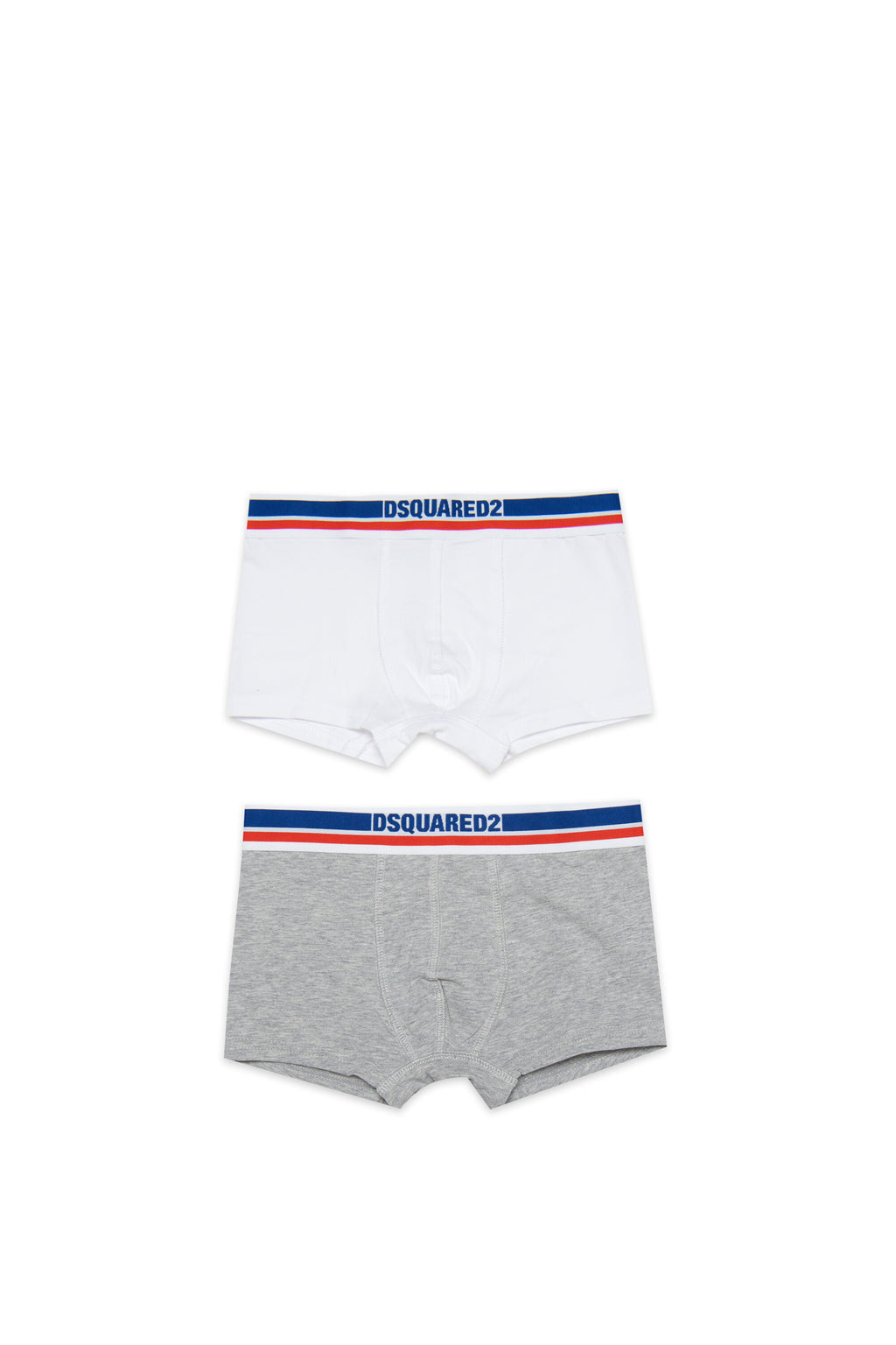 Jersey boxer shorts with logoed elastic - 2 pairs