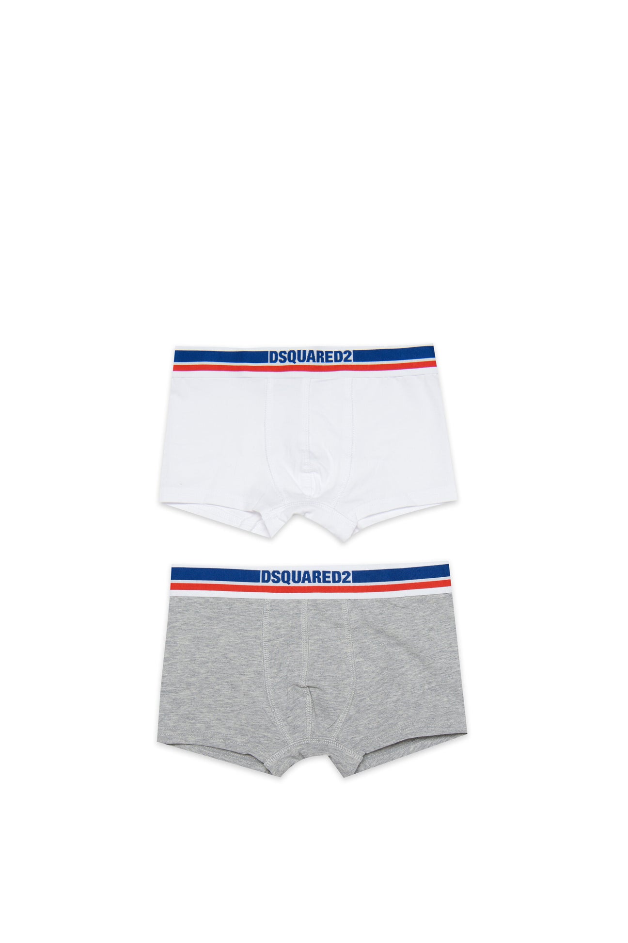 Jersey boxer shorts with logoed elastic - 2 pairs 