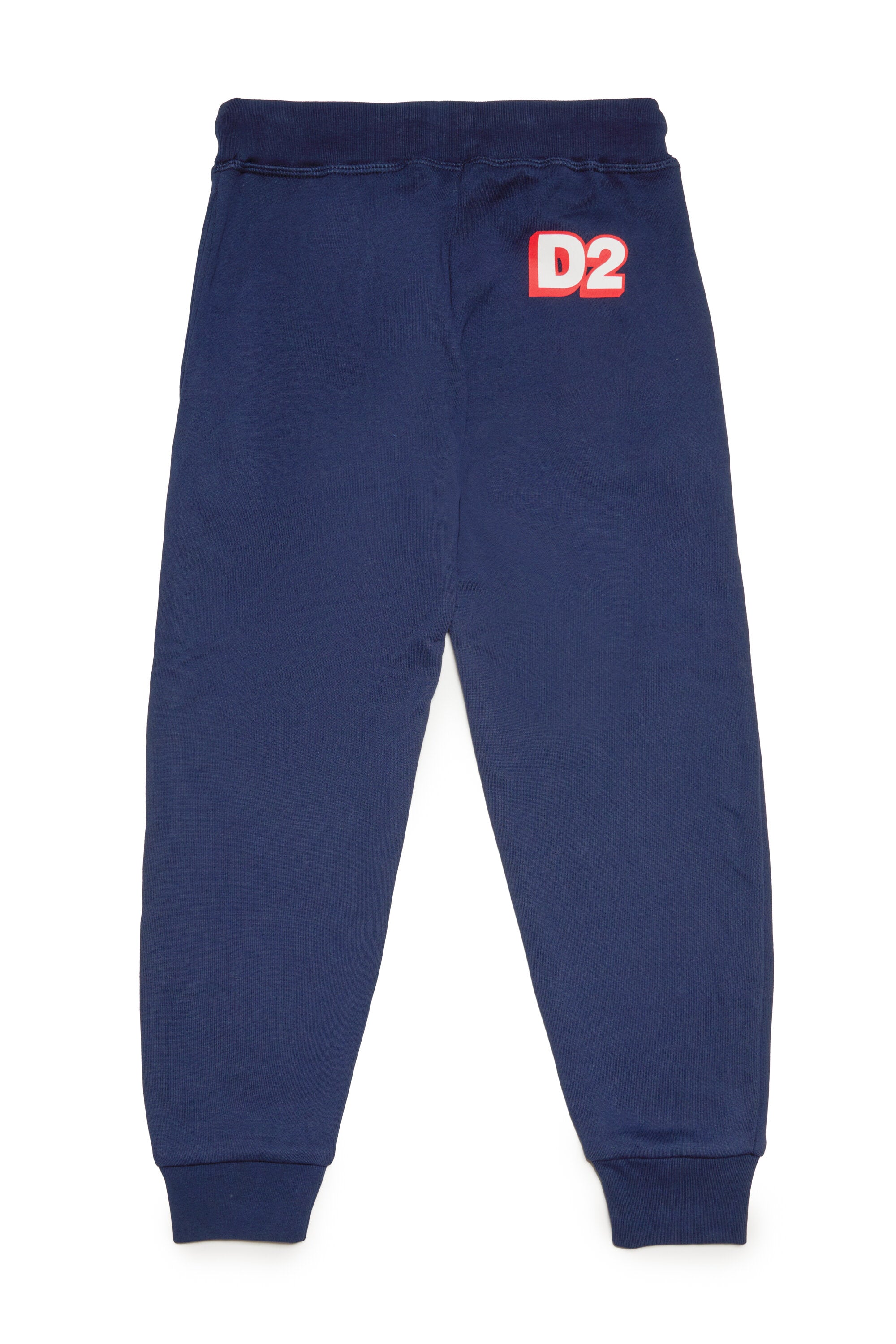Fleece loungewear pants with D2 logo