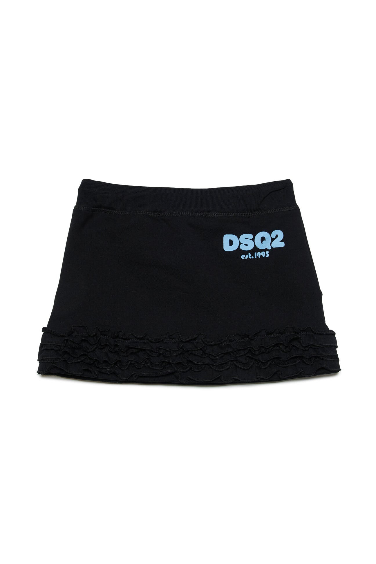 Skirt with logo DSQ2 est.1995 and ruffles Skirt with logo DSQ2 est.1995 and ruffles