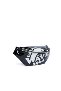 Glossy fanny pack with Wave 1964 graphics