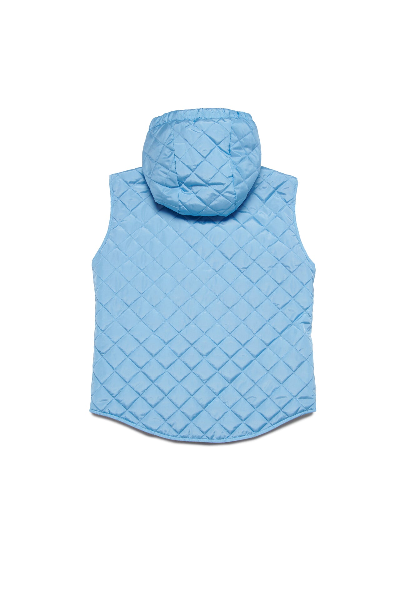 Sleeveless padded jacket branded with surf logo patch Sleeveless padded jacket branded with surf logo patch