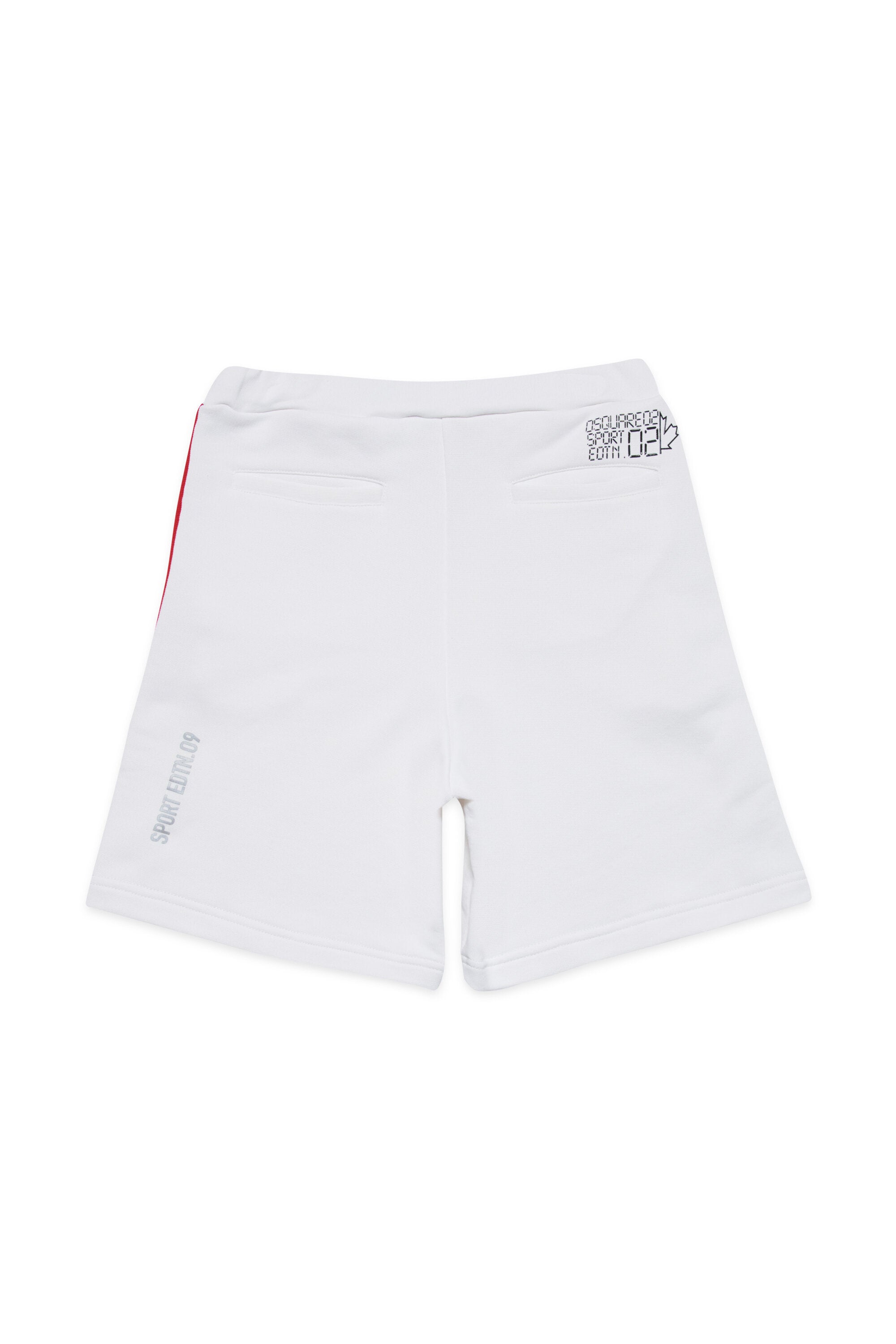 Shorts with branded band