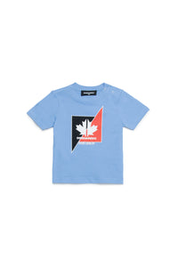 T-shirt with two-color Leaf graphics