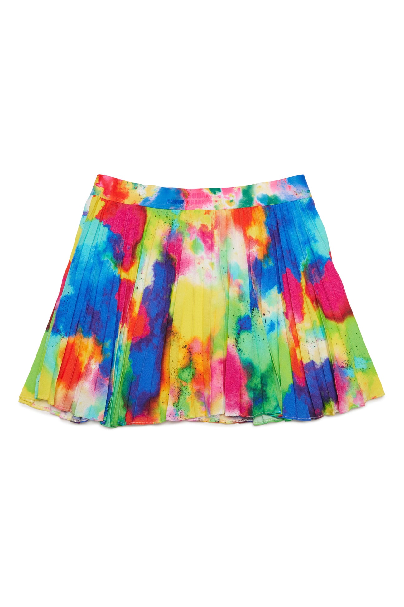 Multicolor allover pleat skirt Multicolor allover pleat skirt