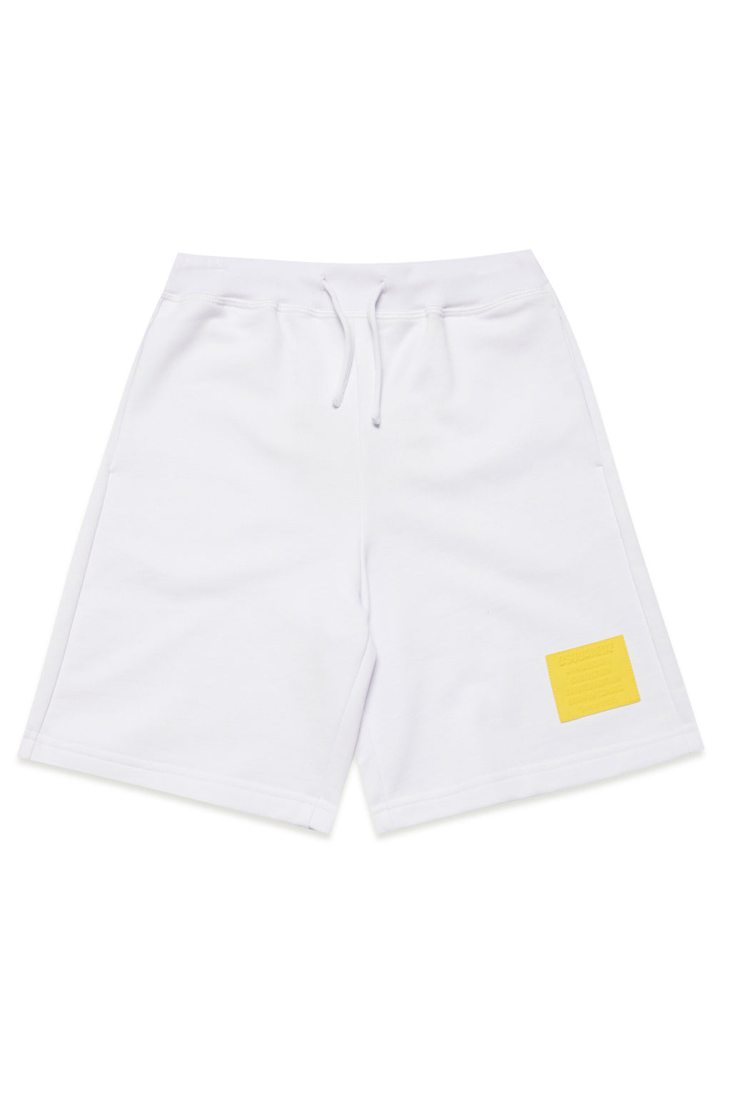 Fleece shorts with clear logo