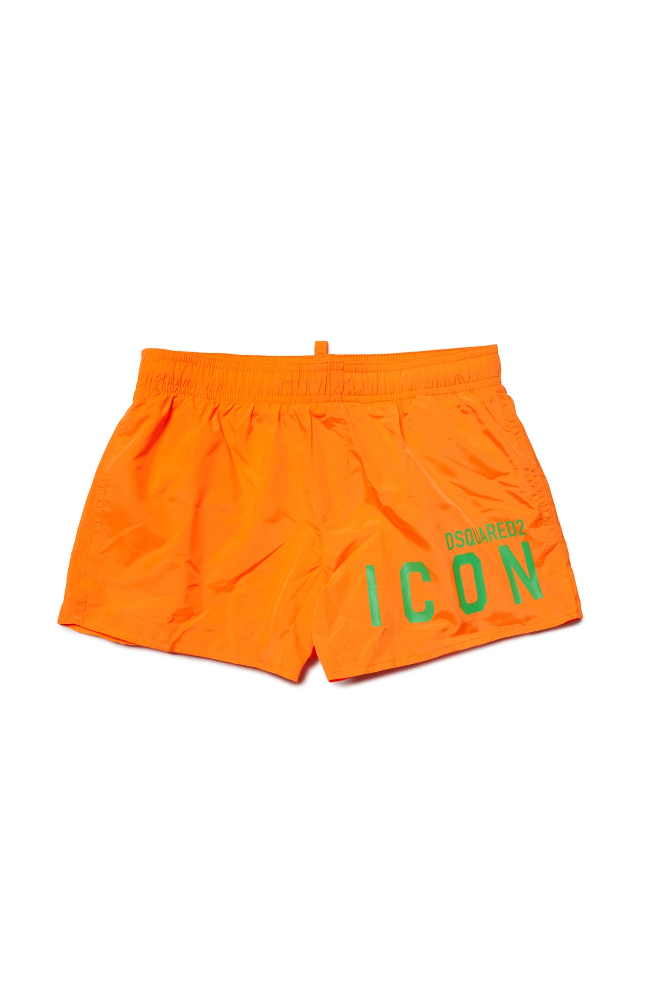 Icon fluo print boxer swimsuit 