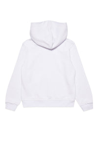 Icon displaced hooded sweatshirt