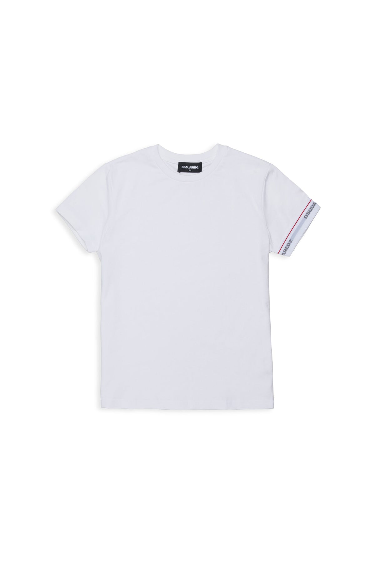 T-shirt with sleeve logo