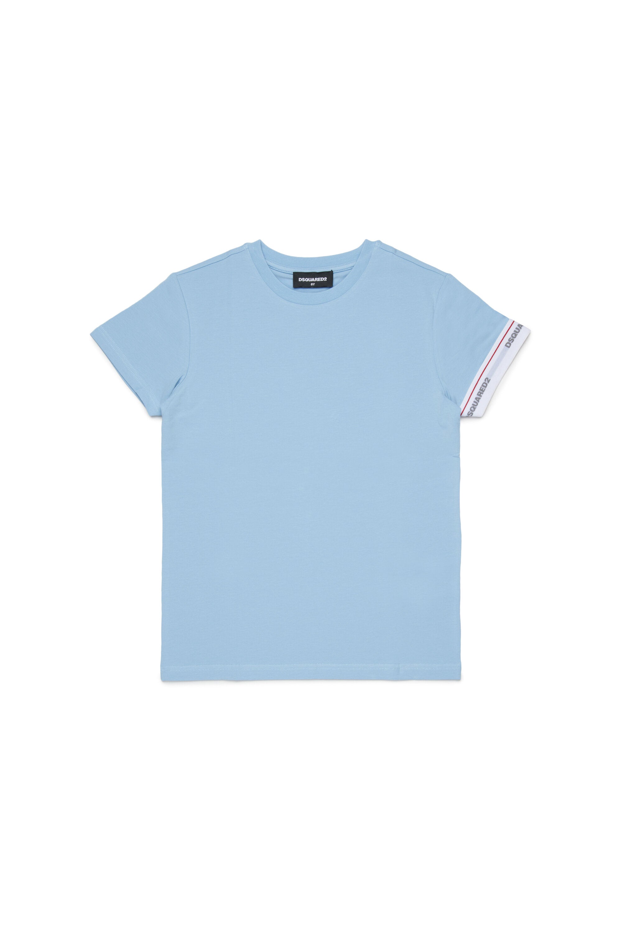 T-shirt with sleeve logo