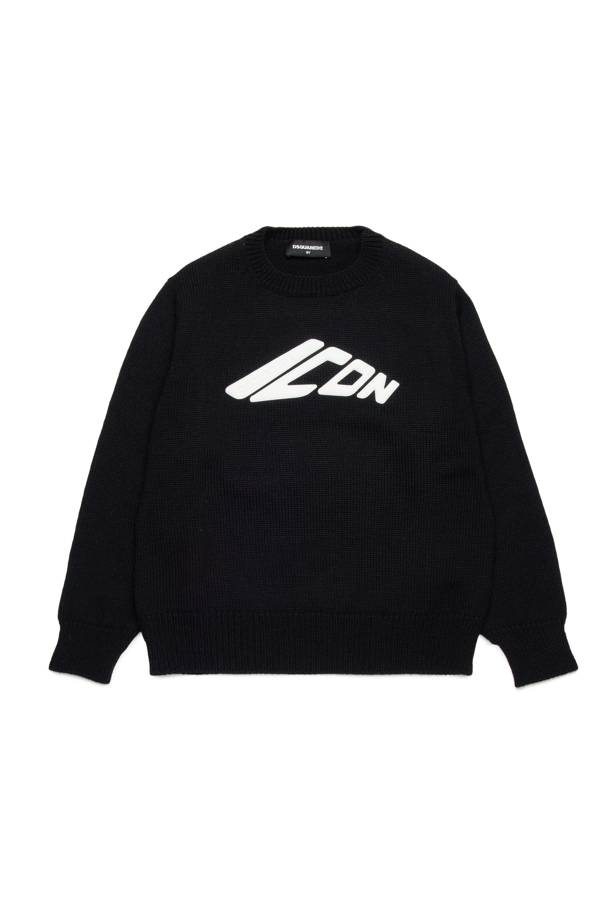 Pullover with ICON patch