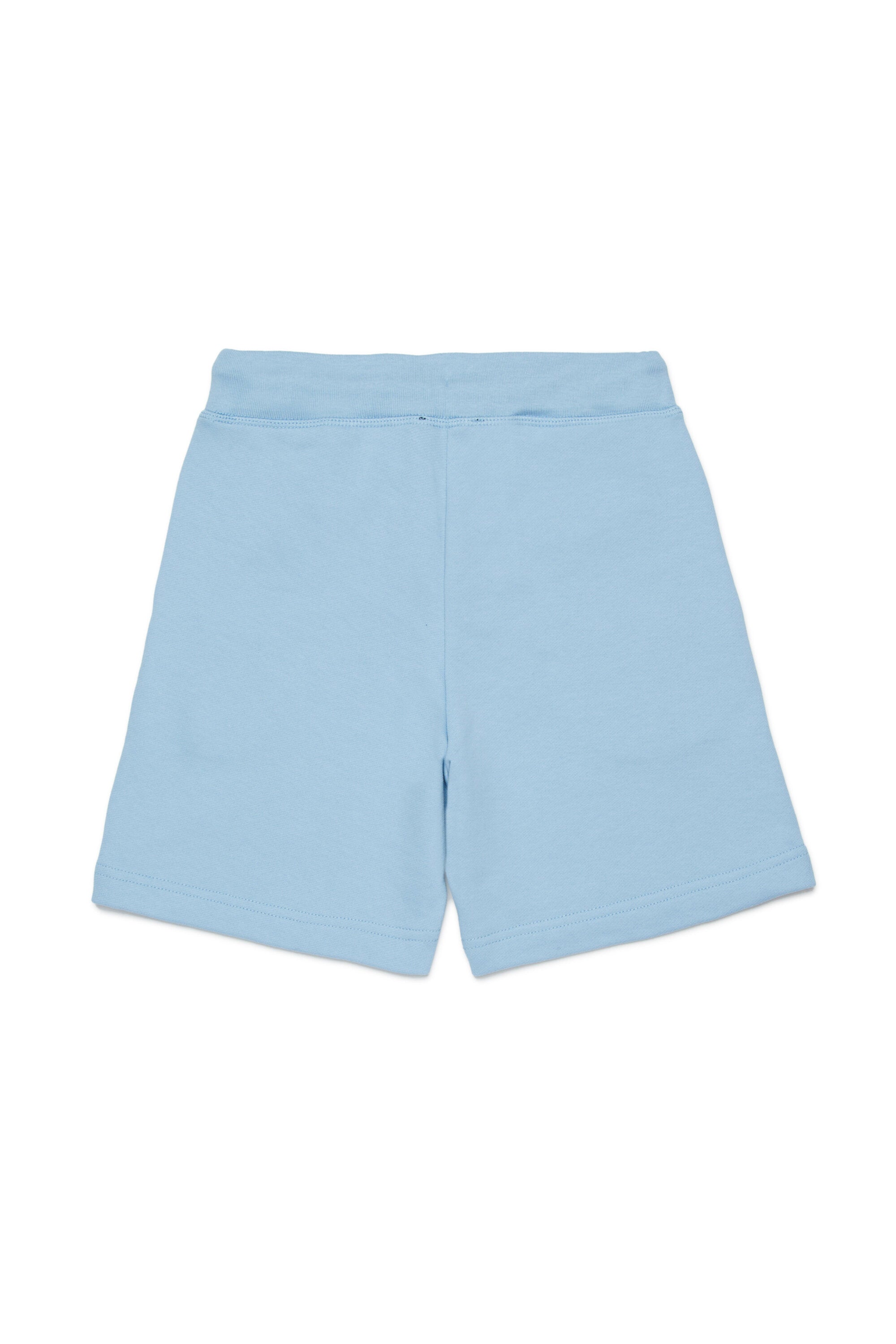 Branded fleece shorts
