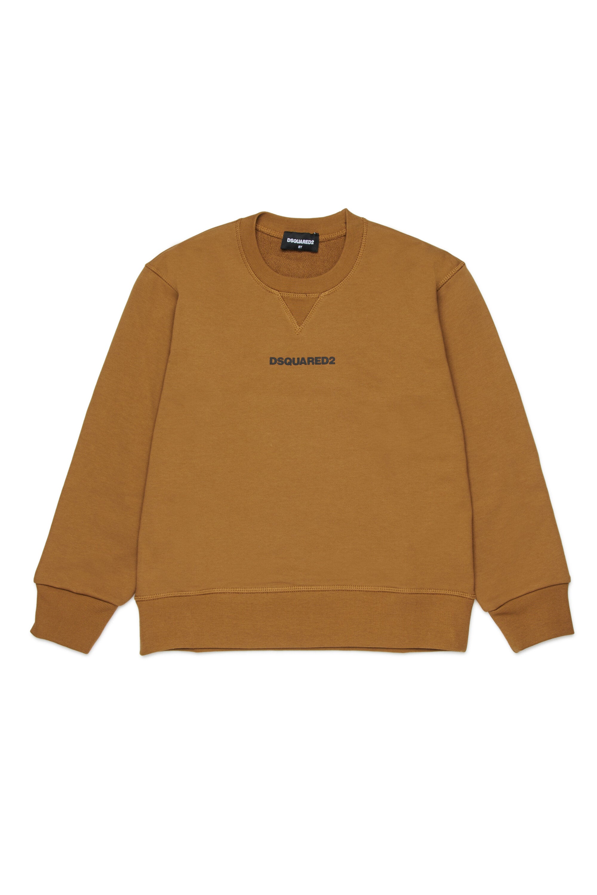 Branded cotton sweatshirt