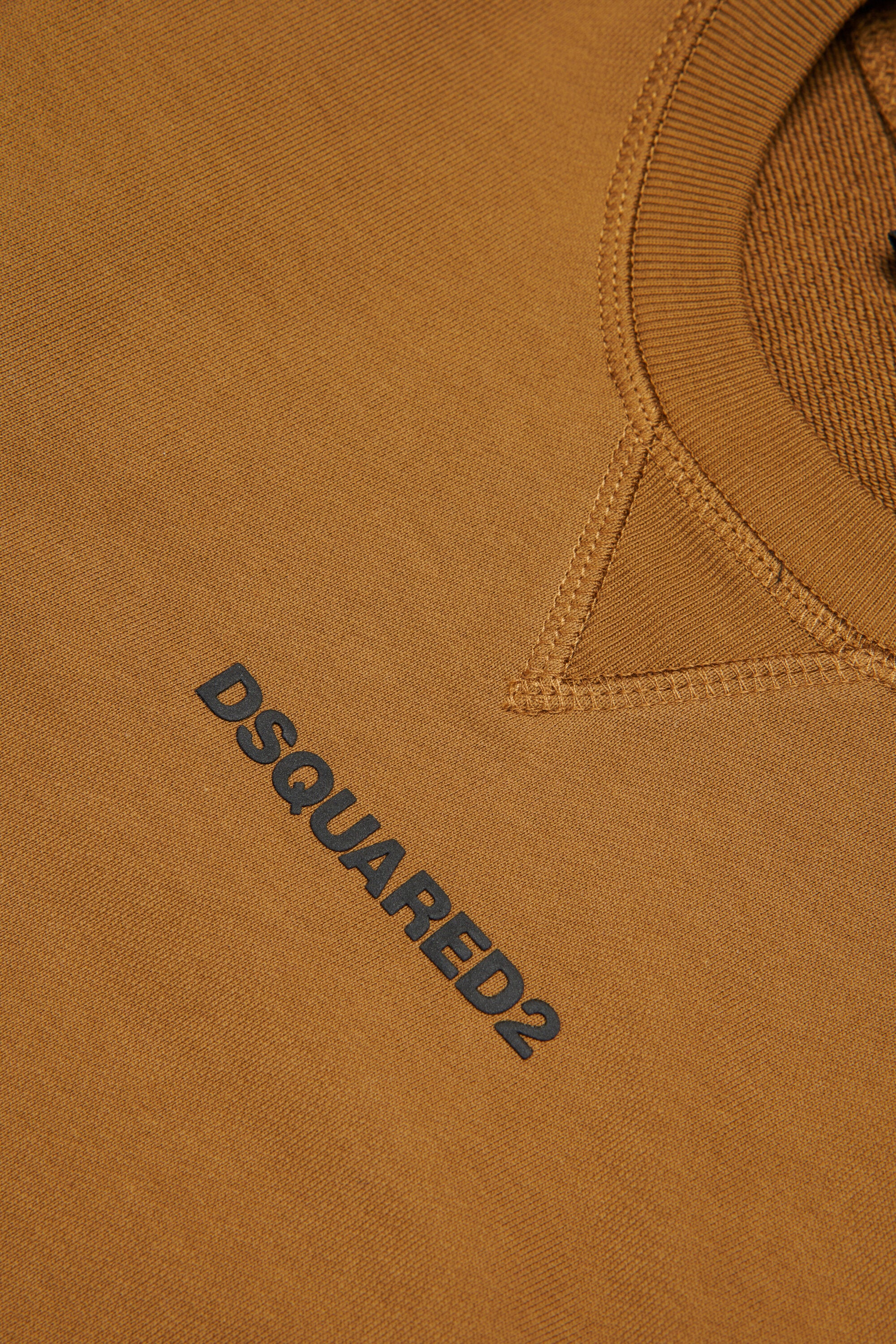 Branded cotton sweatshirt