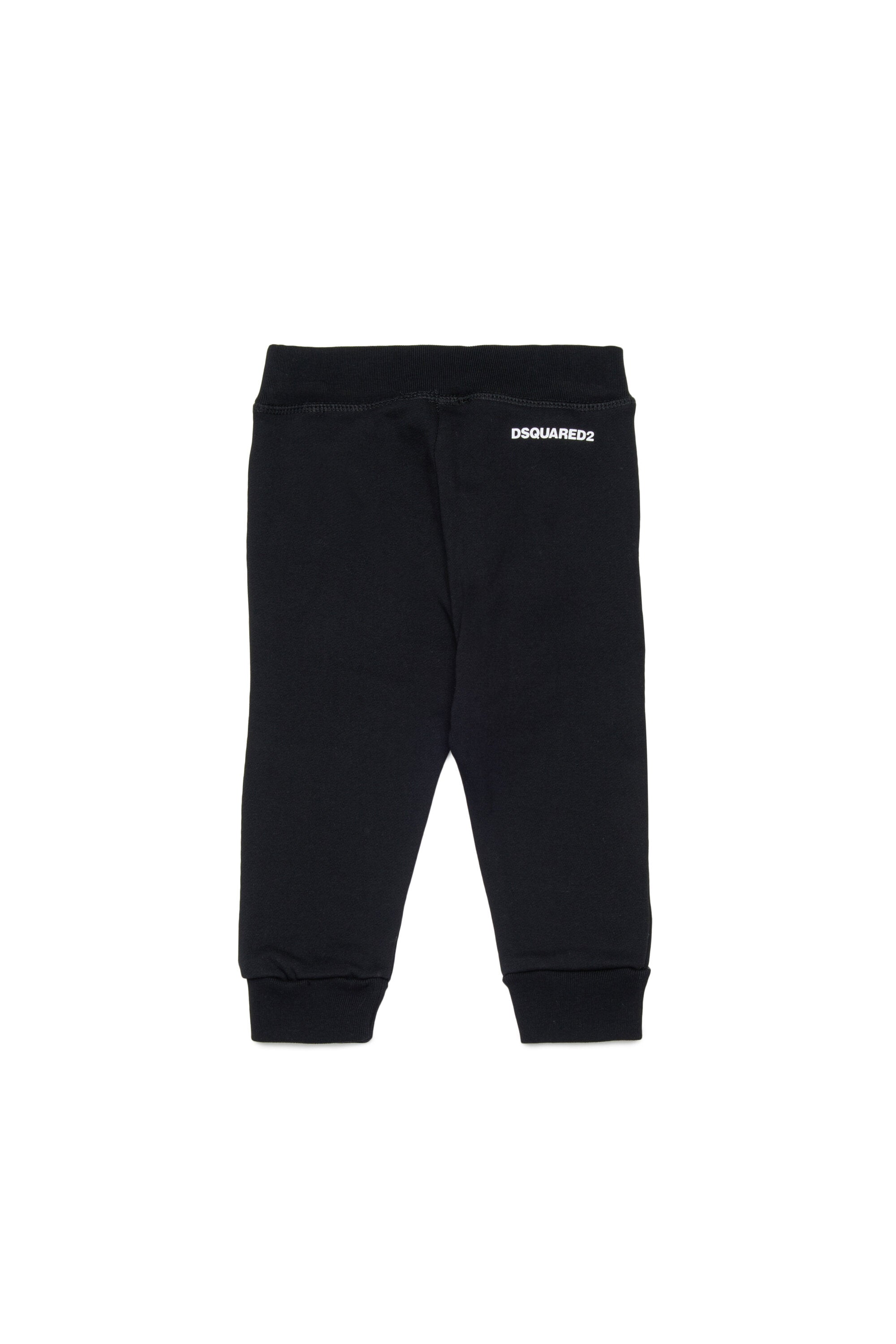Fleece jogger pants with Dsquared2 logo