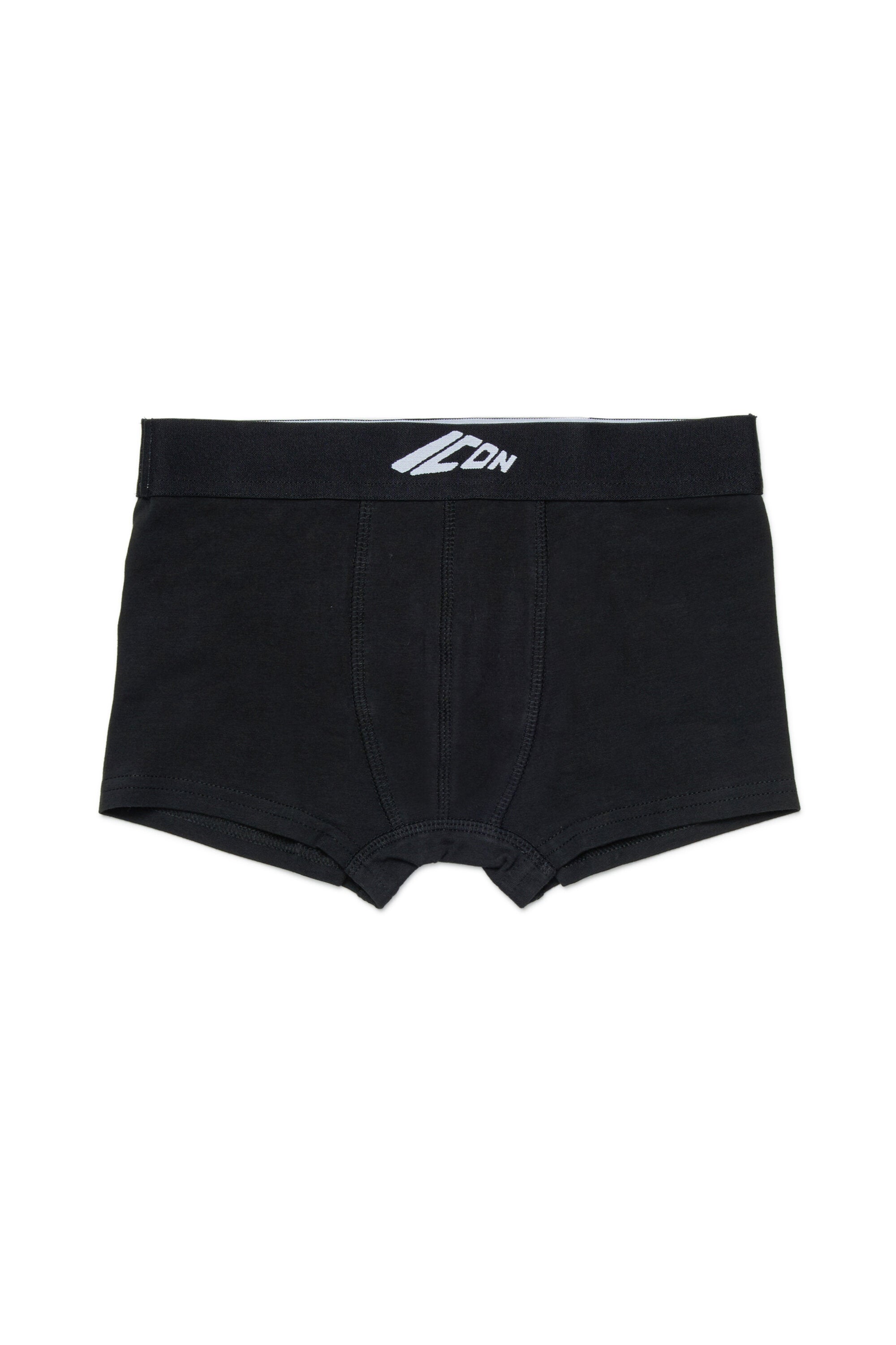 Boxer shorts branded with Icon New Generation logo
