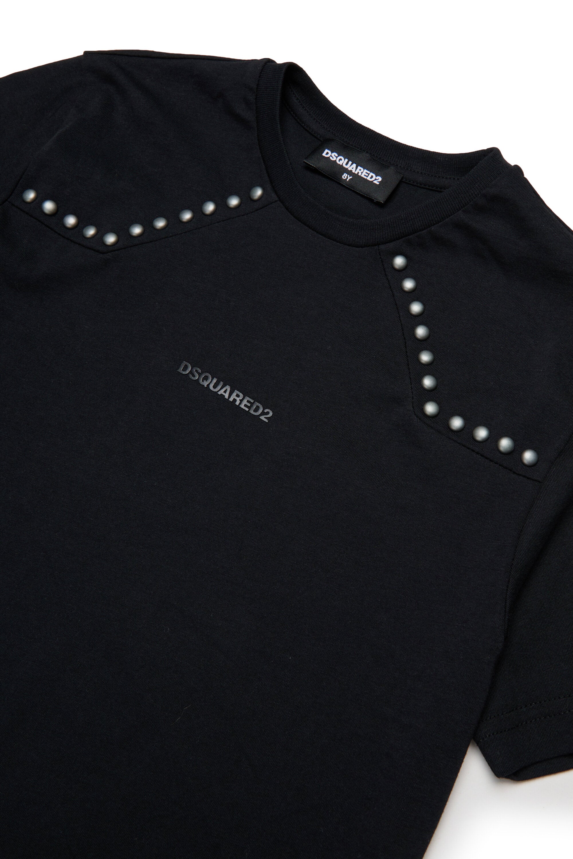 Studded jersey T-shirt
