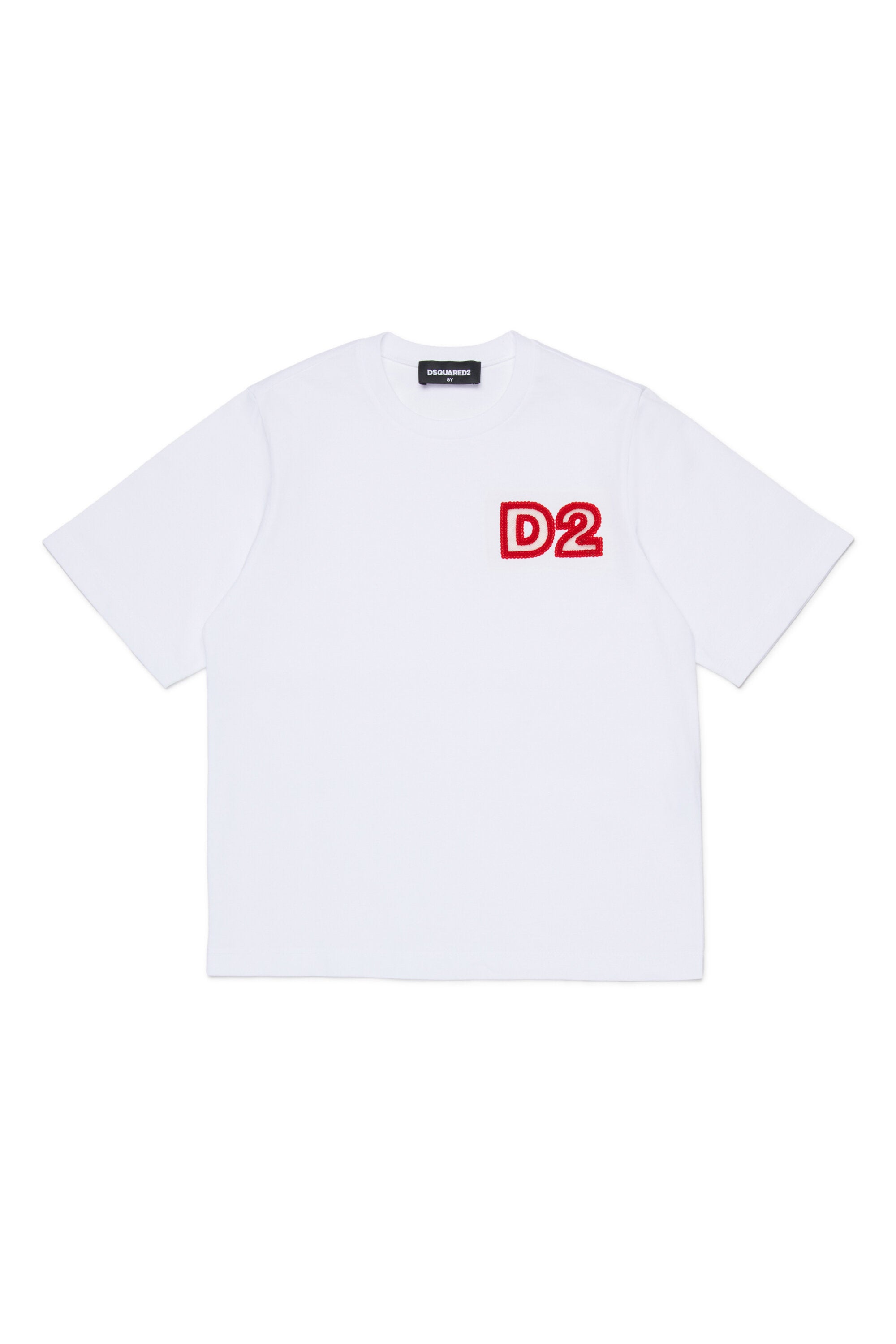 Beads logo jersey T-shirt