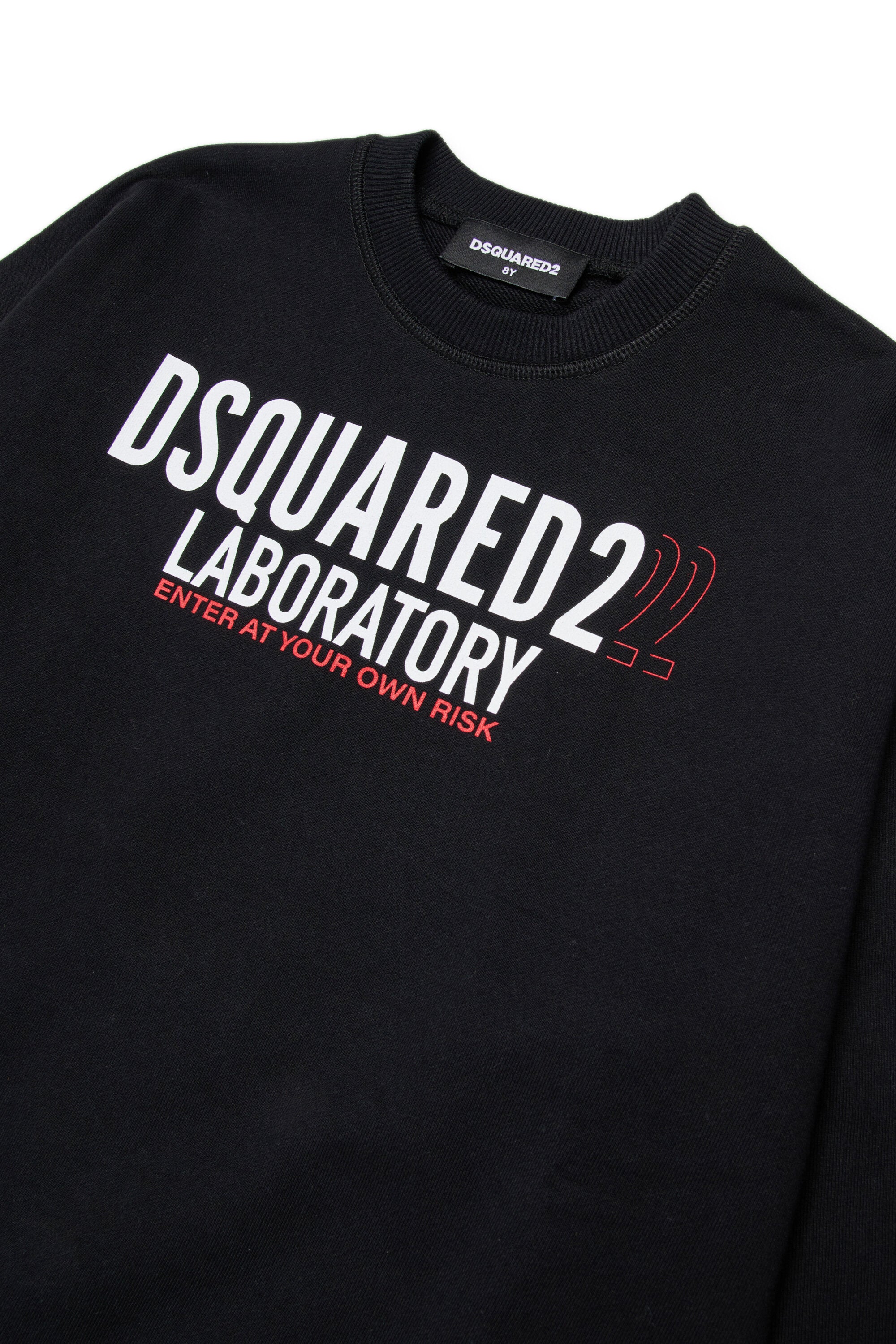 Laboratory logo crewneck sweatshirt