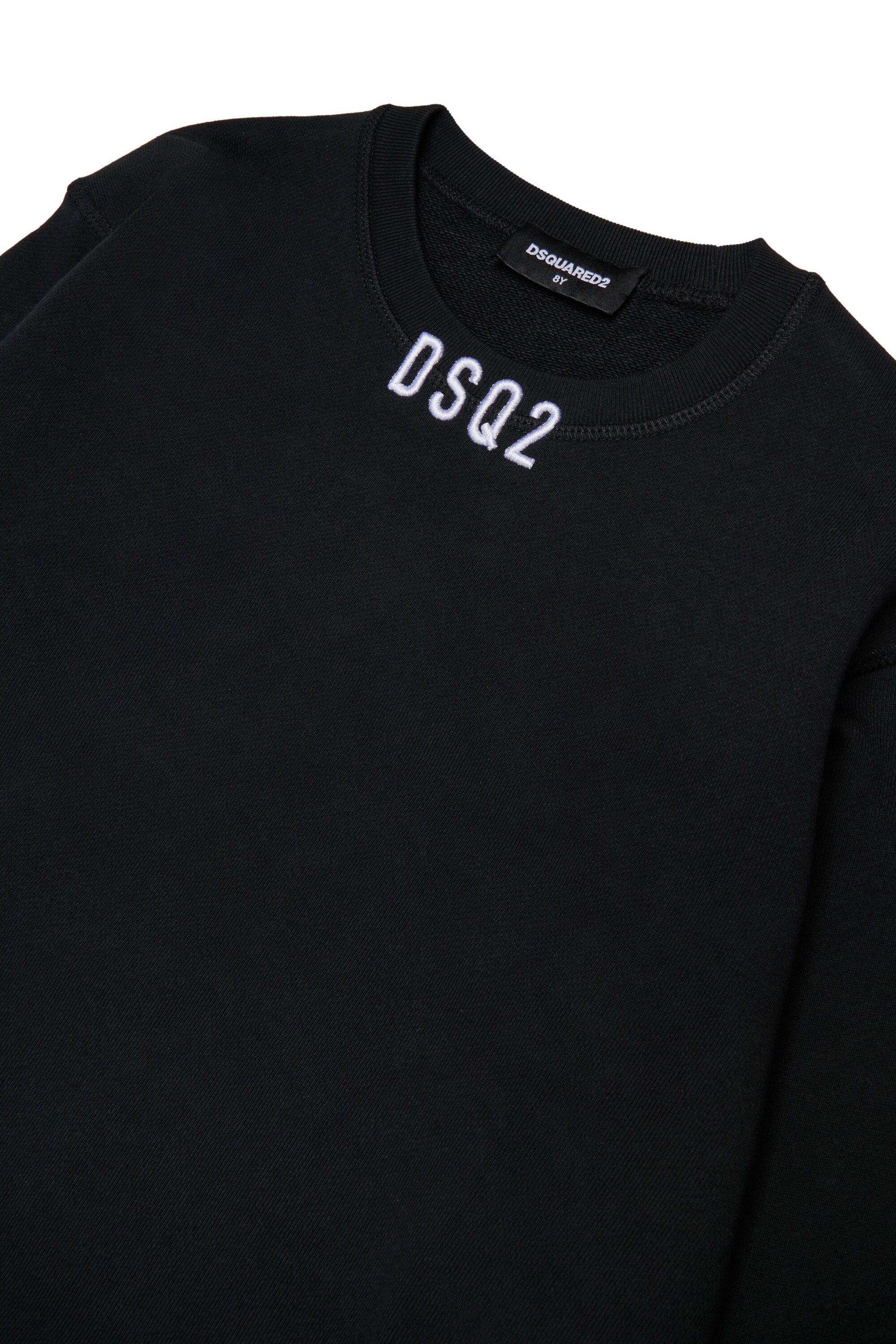Crewneck sweatshirt with embroidered logo