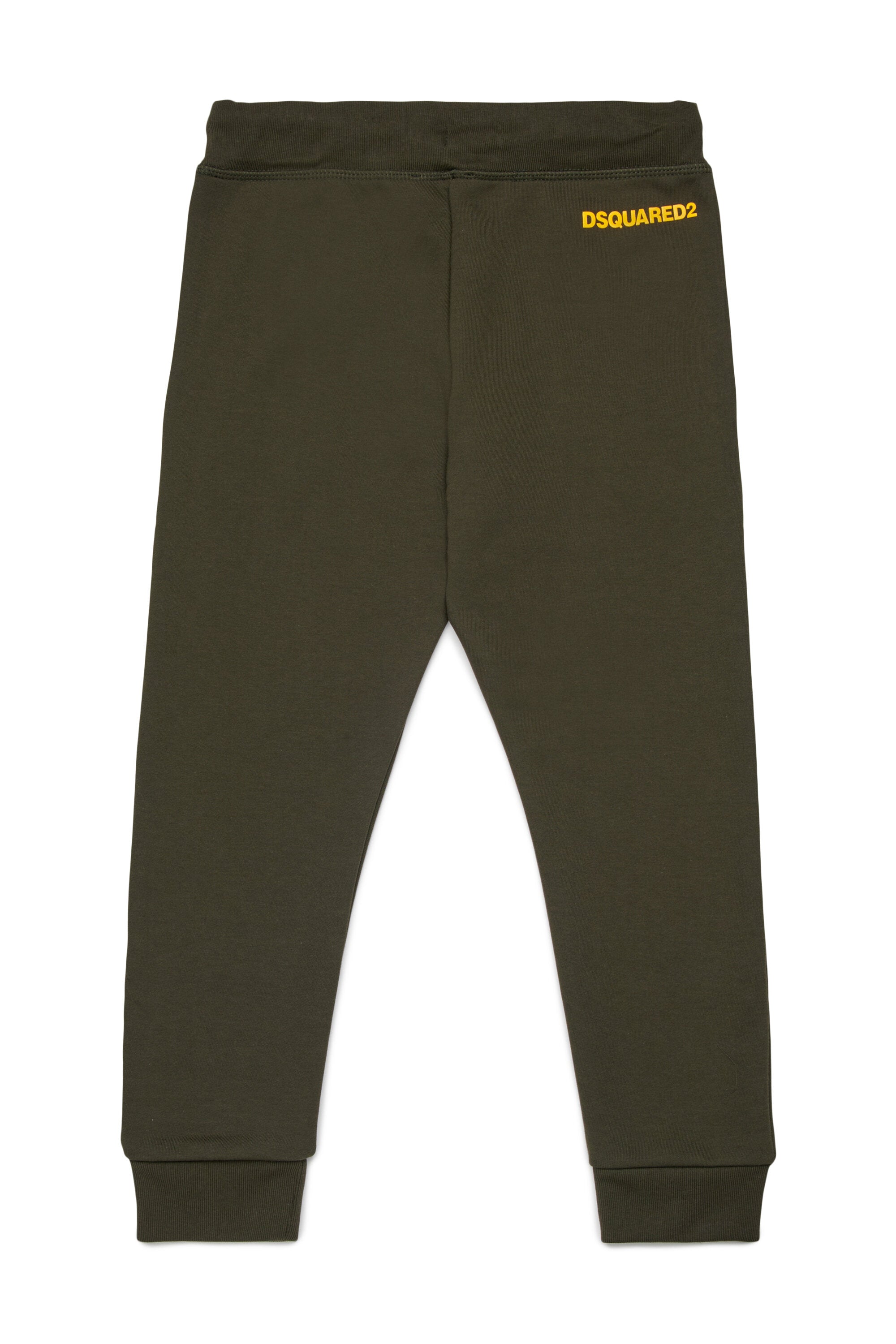 Fleece jogger pants with logo