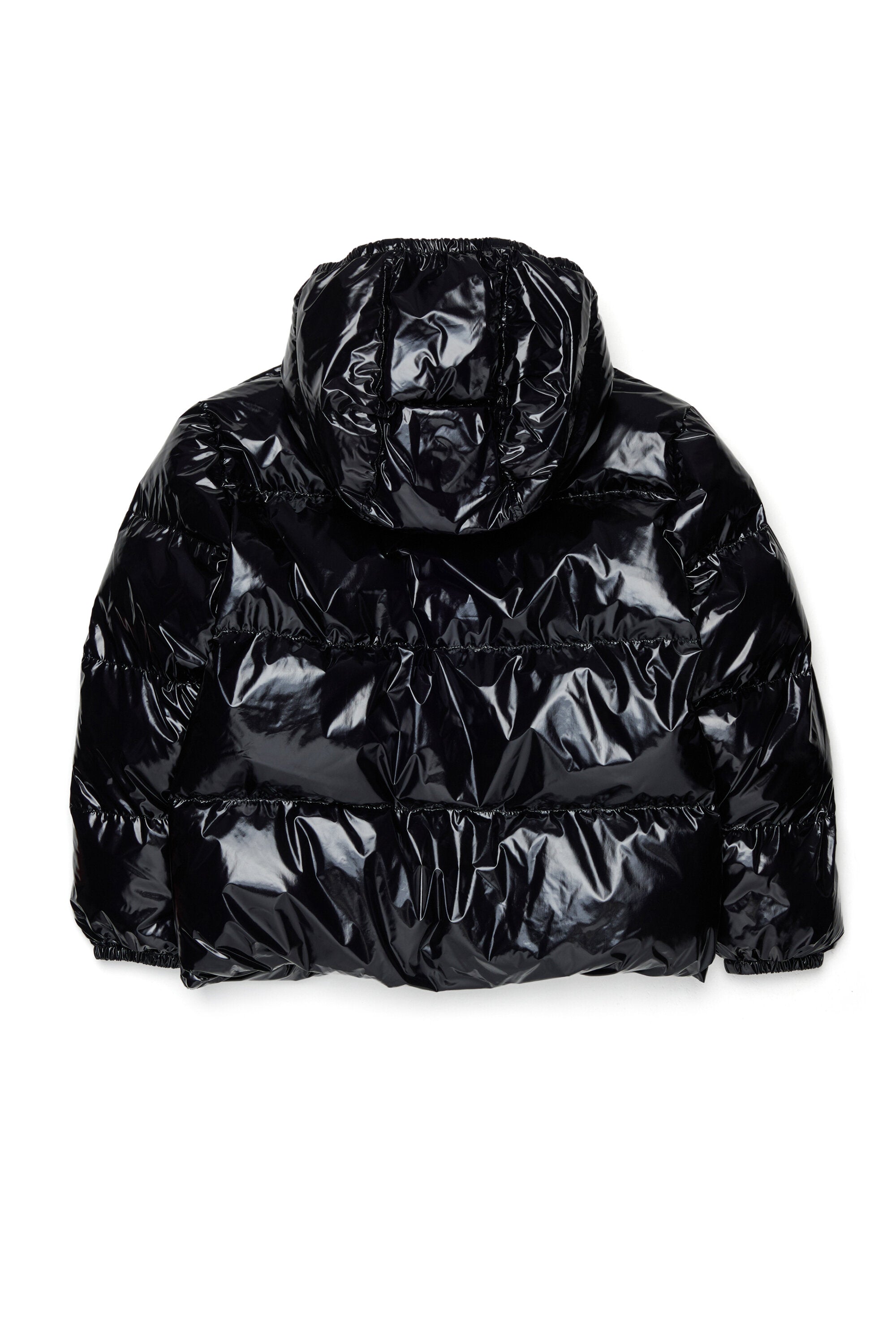 Short padded jacket with logo Maple Leaf